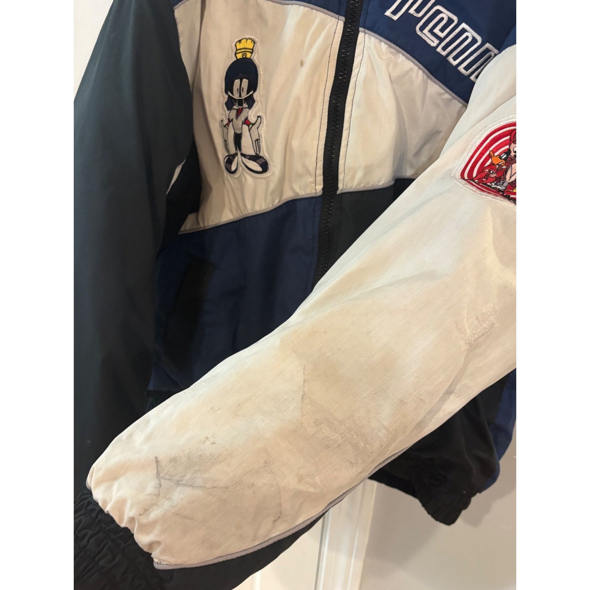 Other Rare Vintage 90’s Penn State Looney Tunes Zip Up Down Jacket Size US XL / EU 56 / 4 - 6 Thumbnail