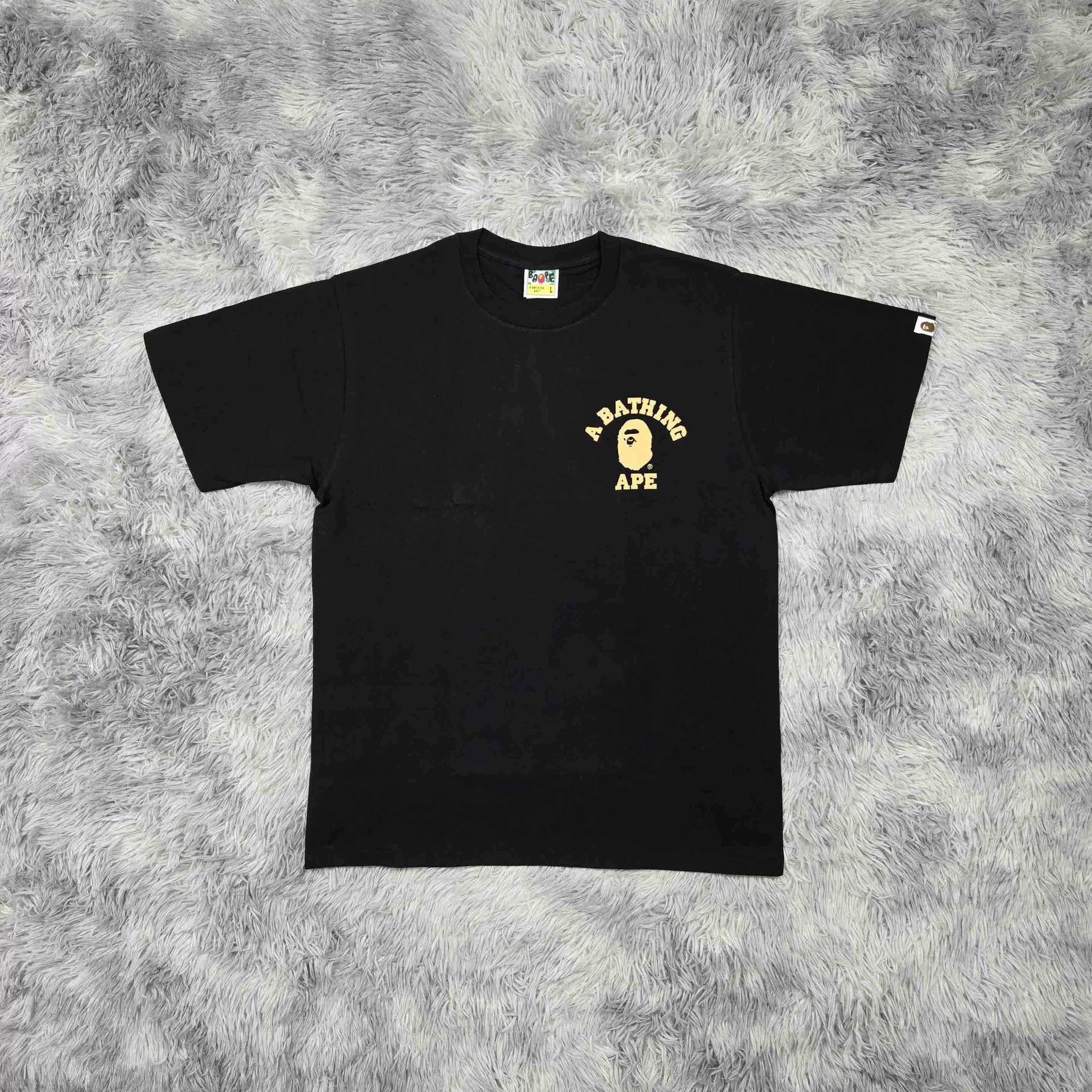Bape Bape Yellow Designer Casual Streetwear Size US L / EU 52-54 / 3 - 1 Thumbnail