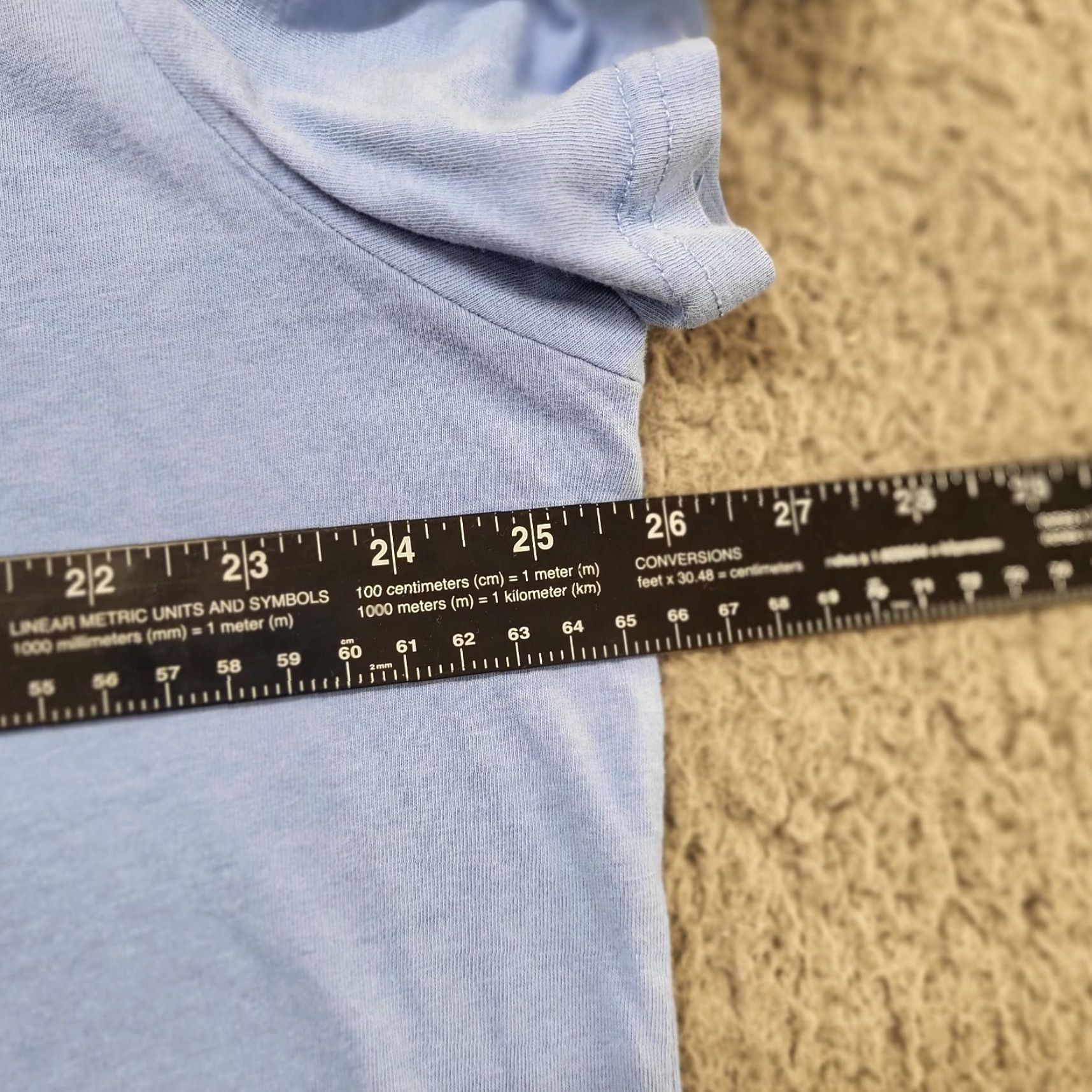 Vintage Lauren James T-Shirt Women 2XL Blue Pocket SeerSucker Sunset VW Van Surf Graphic Print Short Sleeve Crew Neck Casual Baggy? Size XXL / US 16-18 / IT 52-54 - 6 Thumbnail