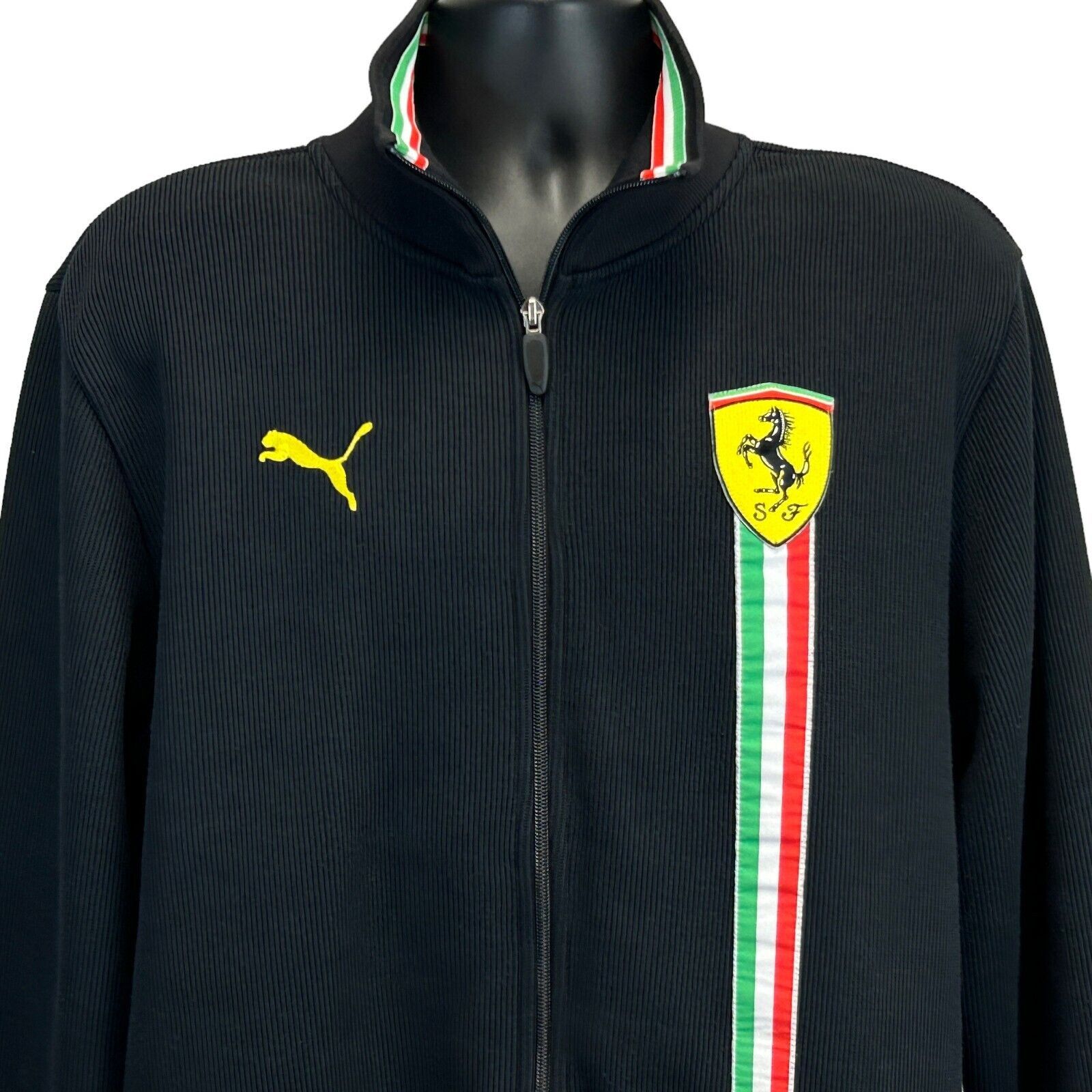 Puma Ferrari x Puma Sweater Jacket F1 Motorsports Auto Racing L | Grailed
