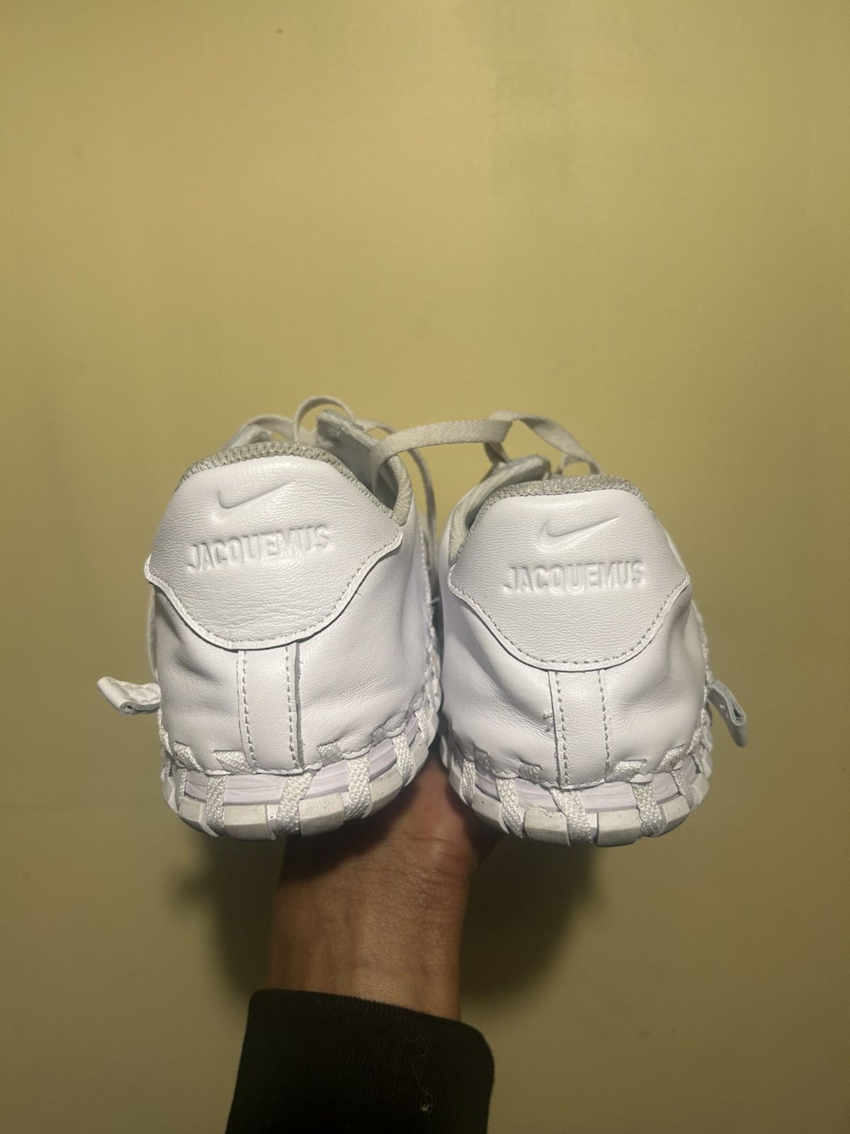 Jacquemus × Nike Nike x Jacquemus J Force 1 Low LX "Jacquemus White" Sneakers Size US 13 / EU 46 - 9 Thumbnail