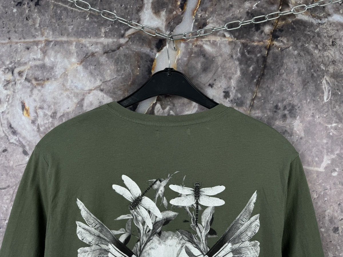 True Religion Religion Long Sleeve T-Shirt Graphic Skull Dragonfly Green Size US XL / EU 56 / 4 - 10 Thumbnail