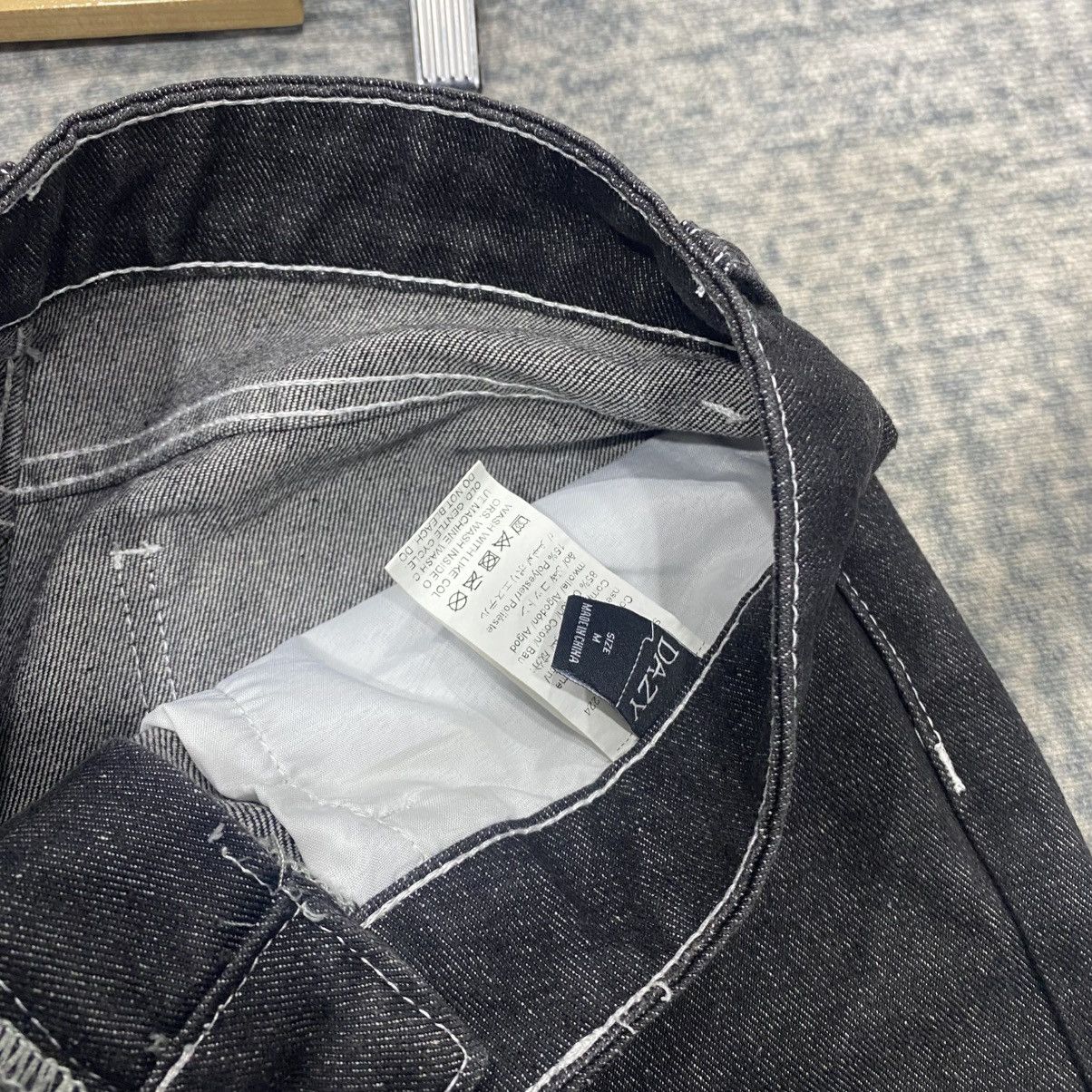Japanese Brand × Other CRAZYY☠️ Dazy Loose Baggy Denim Pants like Issey Miyake Size US 29 - 5 Thumbnail