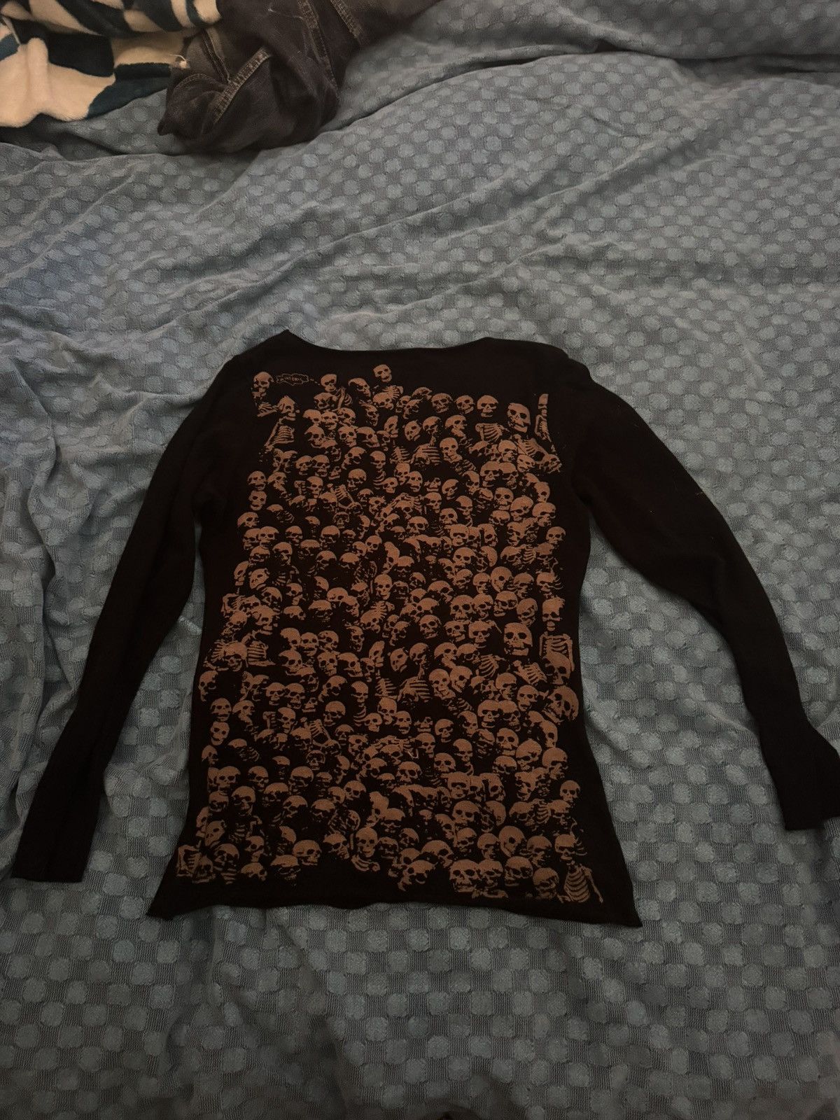 Hysteric Glamour 1990’s Hysteric Glamour Anton Levay Skull long Sleeve Size US S / EU 44-46 / 1 - 1 Thumbnail