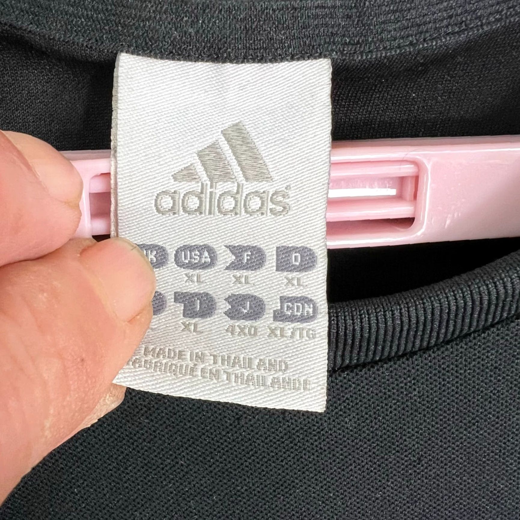 Adidas Adidas Shirt Adult XL Black North American Soccer League 2000s Mens Size US XL / EU 56 / 4 - 4 Thumbnail