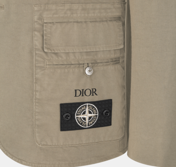 Dior × Stone Island o1w1db10525 493C23 Jacket in Light Brown Size US M / EU 48-50 / 2 - 3 Thumbnail