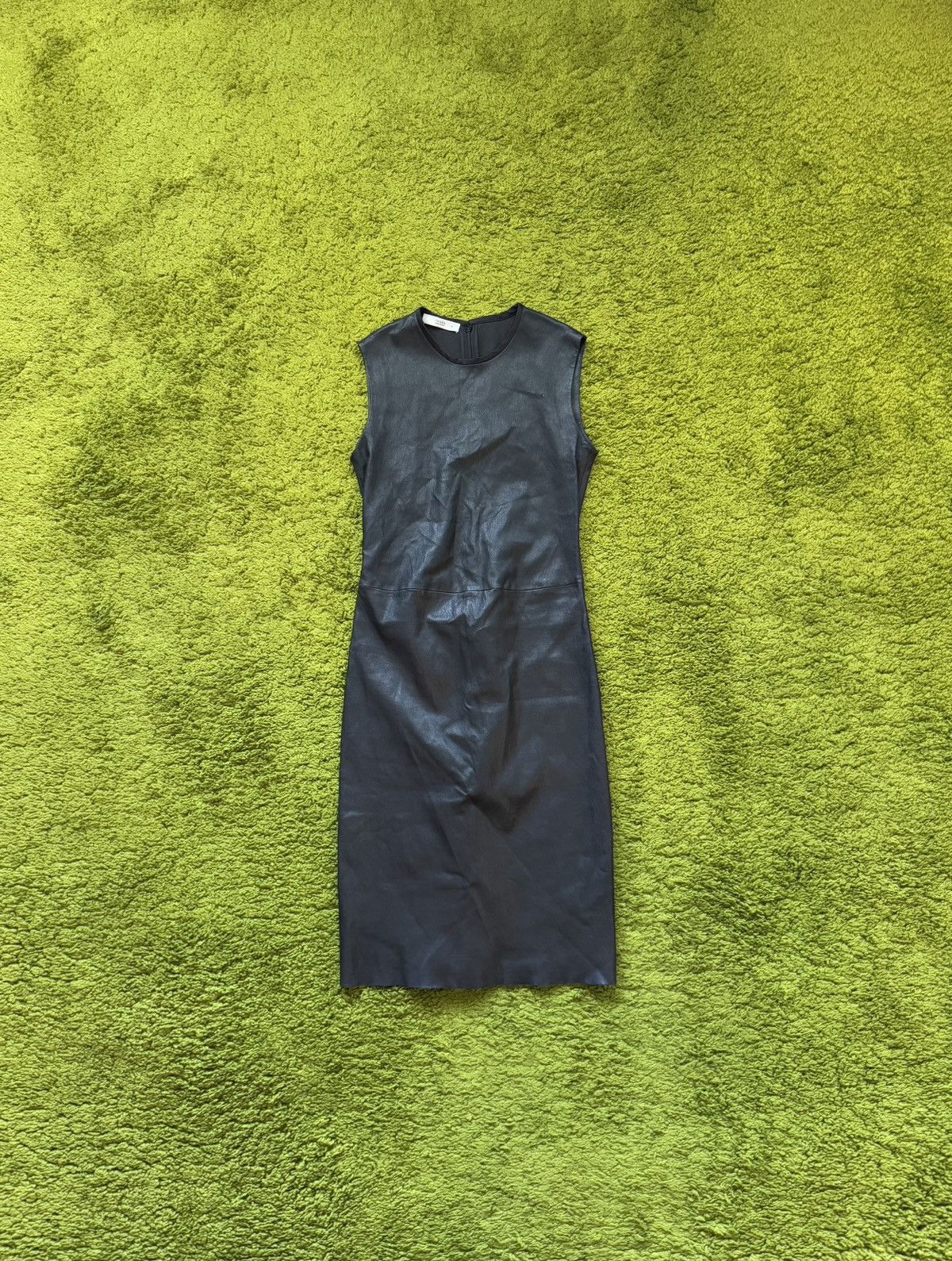 Genuine Leather × Prada Prada A/W 2009 archive 100% real leather dress Size S / US 4 / IT 40 - 1 Thumbnail