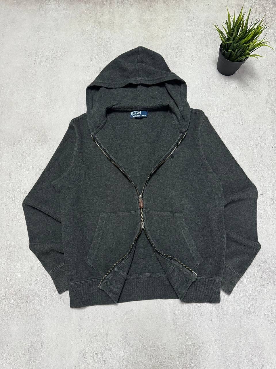 Polo Ralph Lauren × Vintage Vintage Polo Ralph Lauren Hoodie Zip Baggy Chief Keef 90s Size US S / EU 44-46 / 1 - 6 Thumbnail