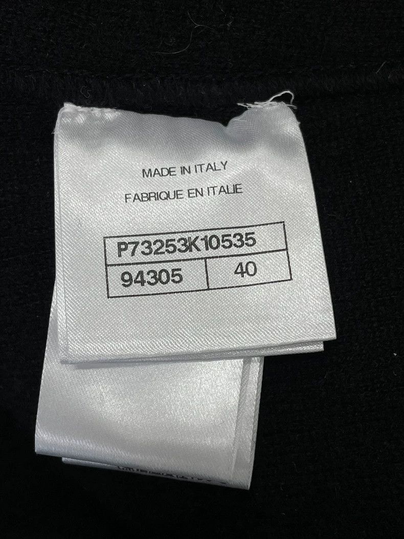 Chanel chanel Ski series black lapel pearl double C big logo cash Size S / US 4 / IT 40 - 5 Thumbnail