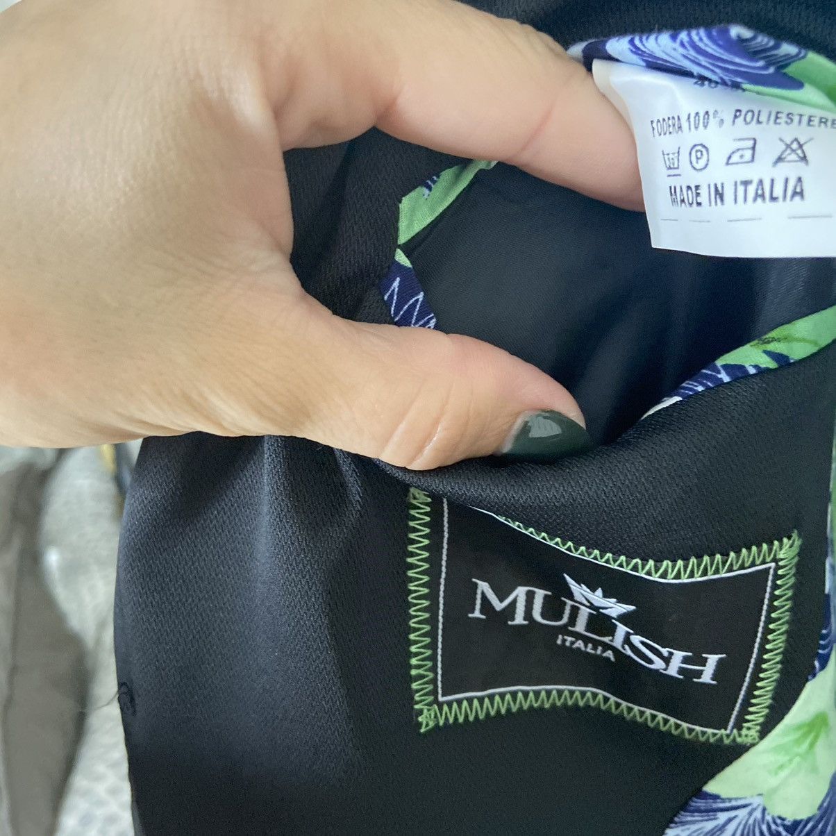 Other Men’s Mulish Italia Black Sport Coat | Med / 38 / Italian 48 Size 38R - 9 Thumbnail