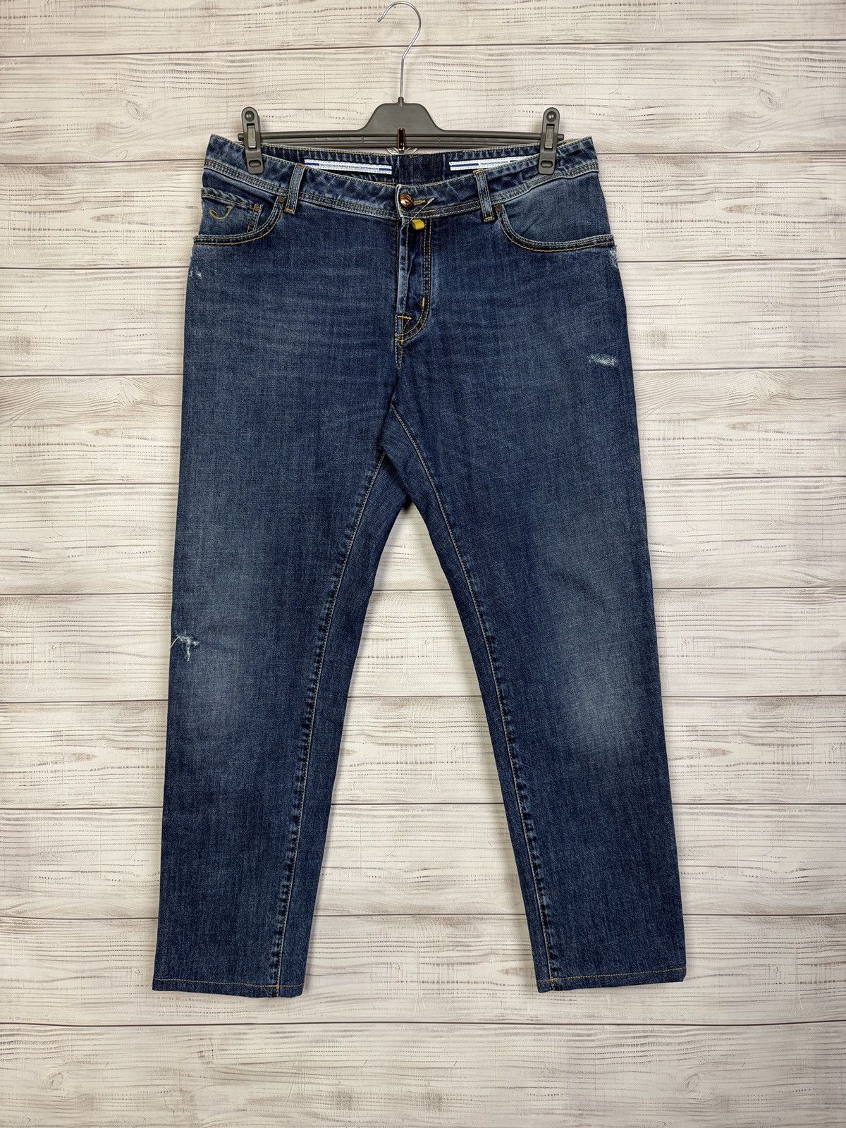 Jacob Cohen RARE Jacob Cohen Jeans Size 38 Blue Designer Mens Denim Size US 38 / EU 54 - 2 Thumbnail