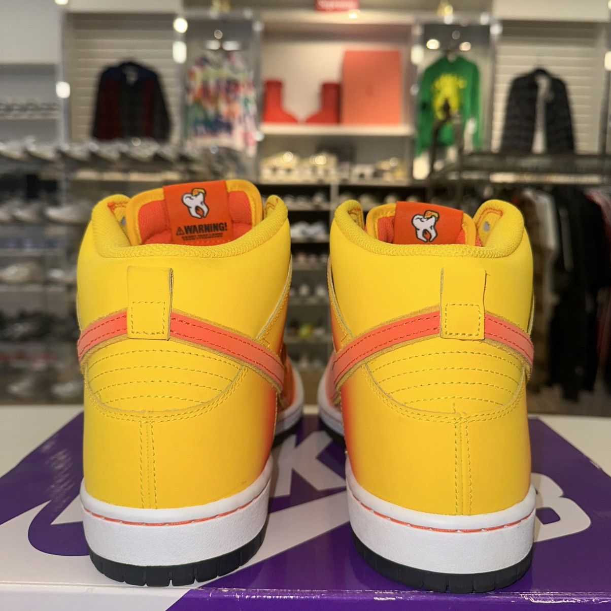 Nike Size 10.5 - Nike Dunk SB High Pro Sweet Tooth Candy Corn Size US 10.5 / EU 43-44 - 4 Thumbnail