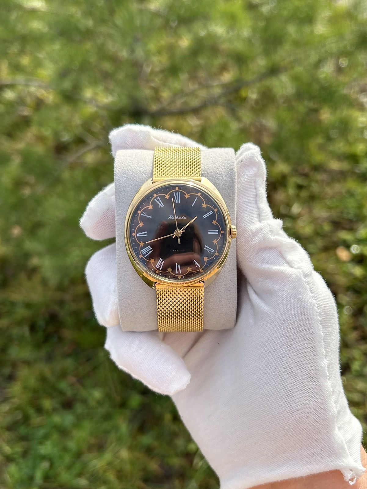Vintage Vintage Watch Raketa Retro USSR Soviet Mechanical 1980s Size ONE SIZE - 10 Thumbnail