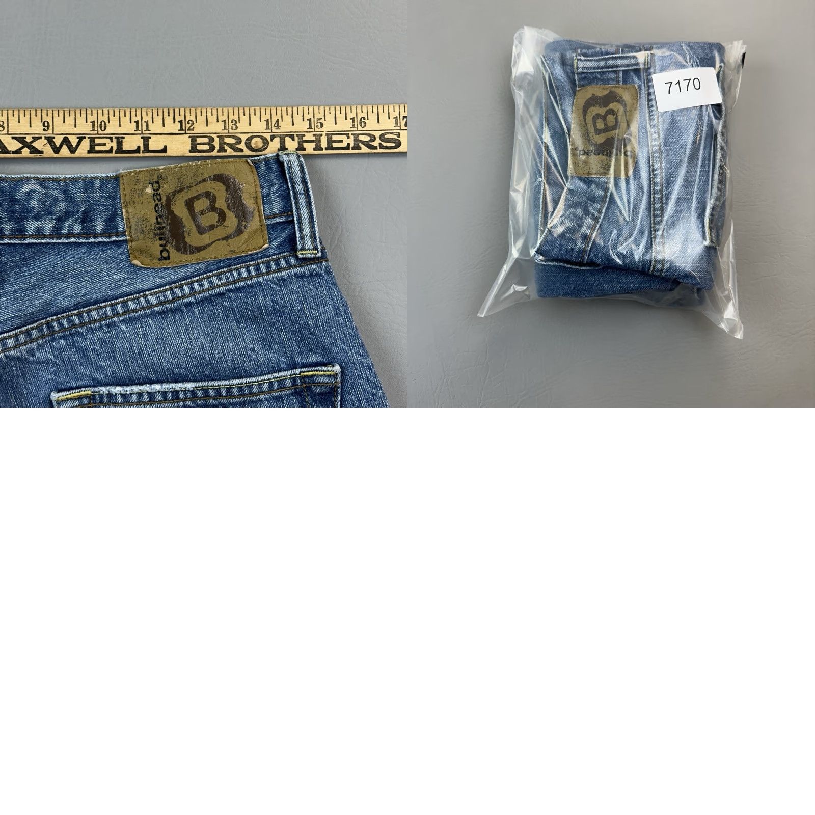 Denime VINTAGE Bullhead Jeans Mens 29x30 29x29 Medium Wash Denim Straight Skate Y2K Size US 29 - 9 Thumbnail