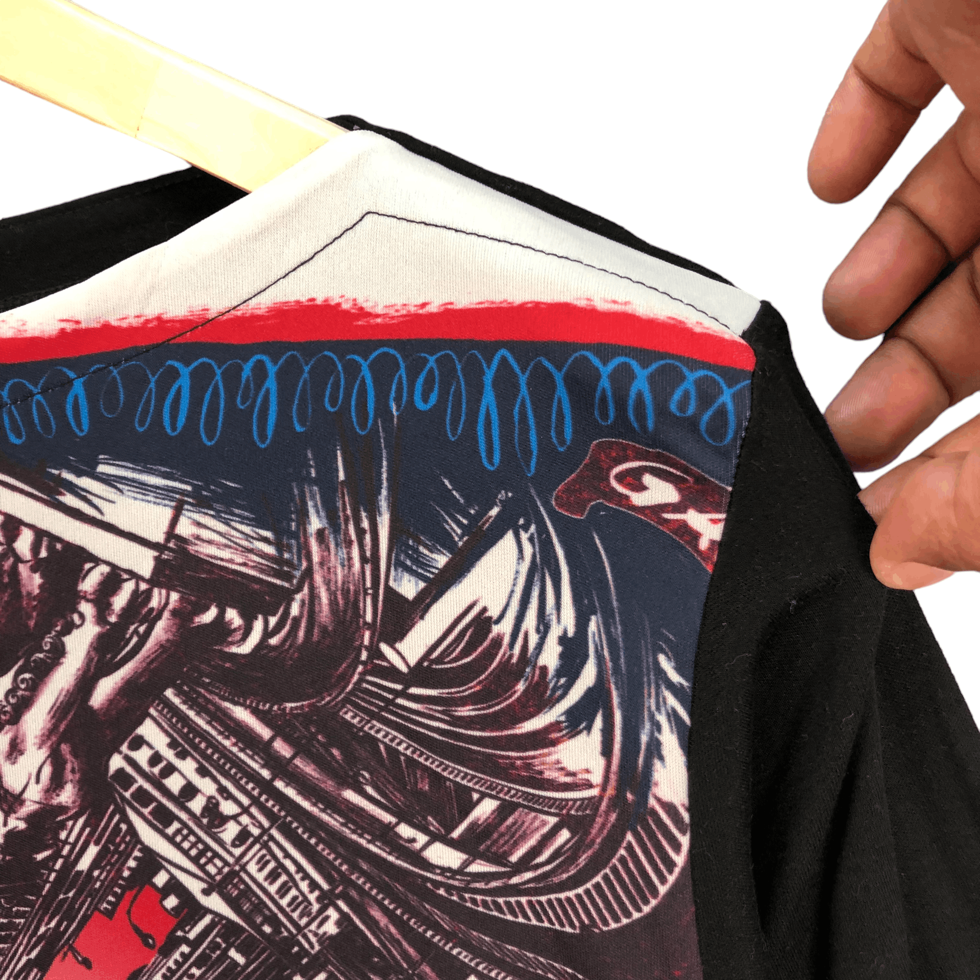 Jean Paul Gaultier JPG TOKYO PARIS CITY LONG SLEEVE GRAPHIC TEES #6015-218 Size XS / US 0-2 / IT 36-38 - 4 Thumbnail