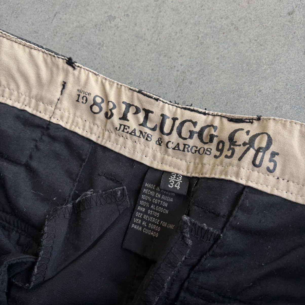 Southpole Y2K Gorpcore Abercrombie Plugg Style Cargo Shorts Pants 33" Size US 38 / EU 54 - 3 Thumbnail