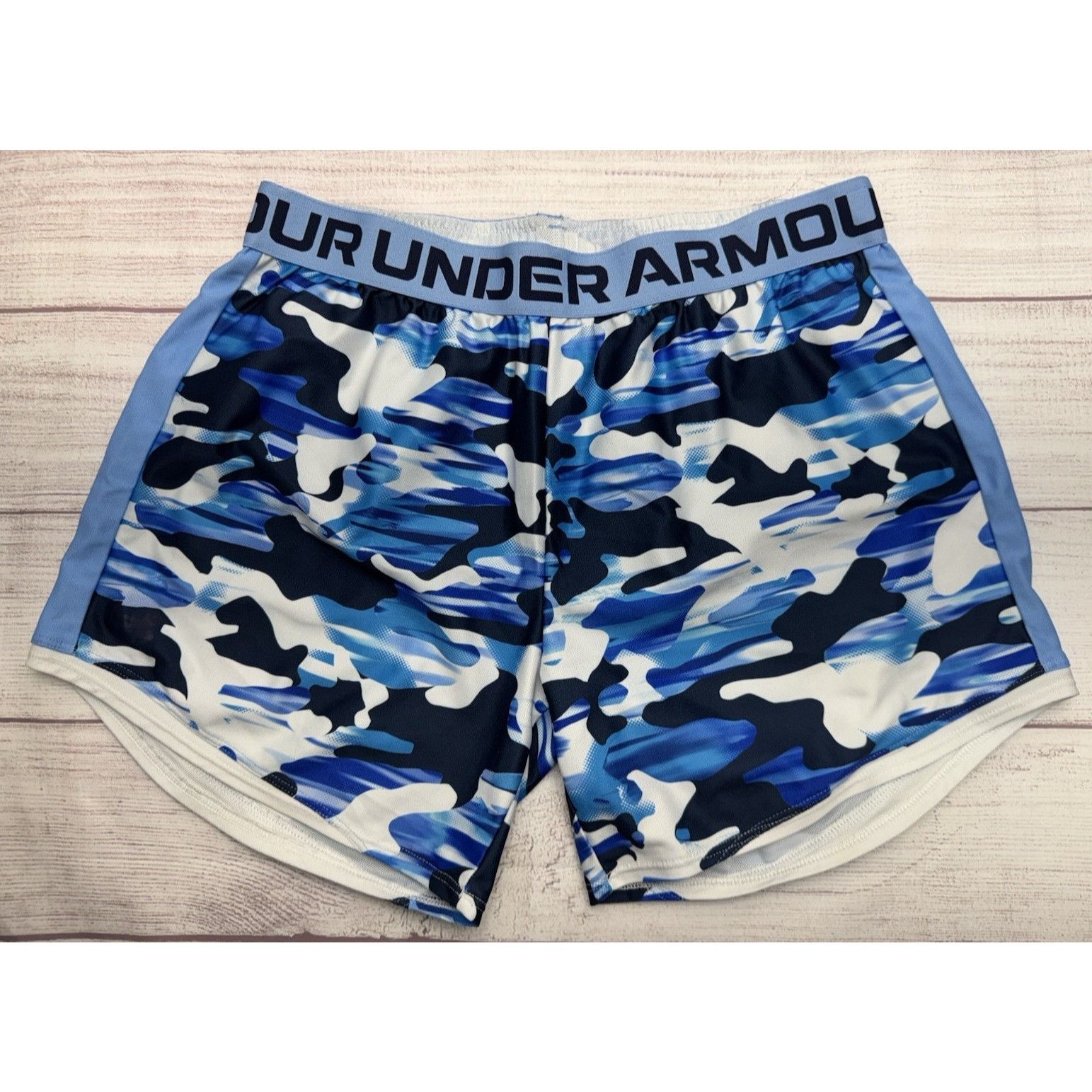 Under Armour UNDER ARMOUR Play Up, 5 Inch Girl's Youth (XL) Shorts Blue C Size 36" / US 14 / IT 50 - 1 Thumbnail