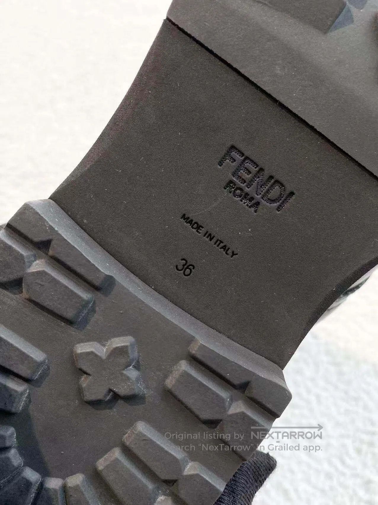 Fendi Fendi Old flower Martin boots| Size US 5.5 / IT 35.5 - 7 Thumbnail