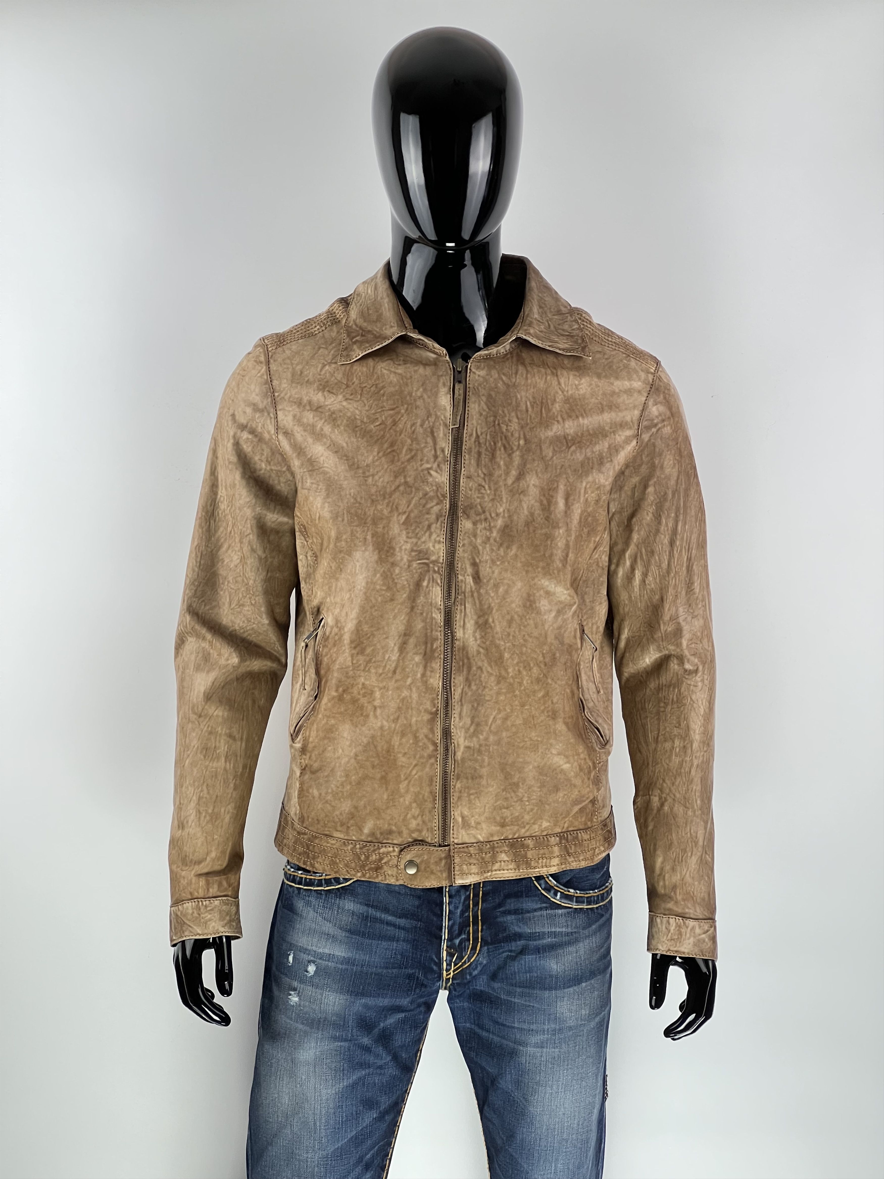 Formula 1 Rare Porsche Design Drivers Selection Men's Leather Jacket L Size US L / EU 52-54 / 3 - 1 Thumbnail