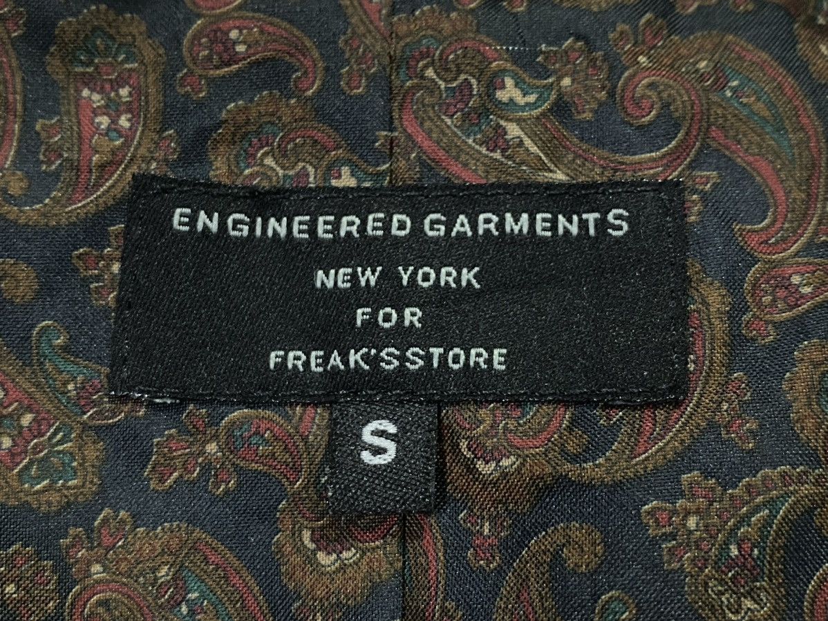 Engineered Garments Engineered Garments Navy Floral Multi-Pocket Jacket/Blazer Size S / US 4 / IT 40 - 9 Thumbnail