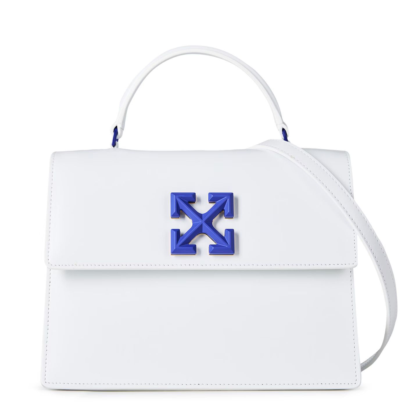 Off-White o1g2r1mq1224 Size: OS / Jitney 2.8 Top Handle Bag in White Size ONE SIZE - 1 Thumbnail