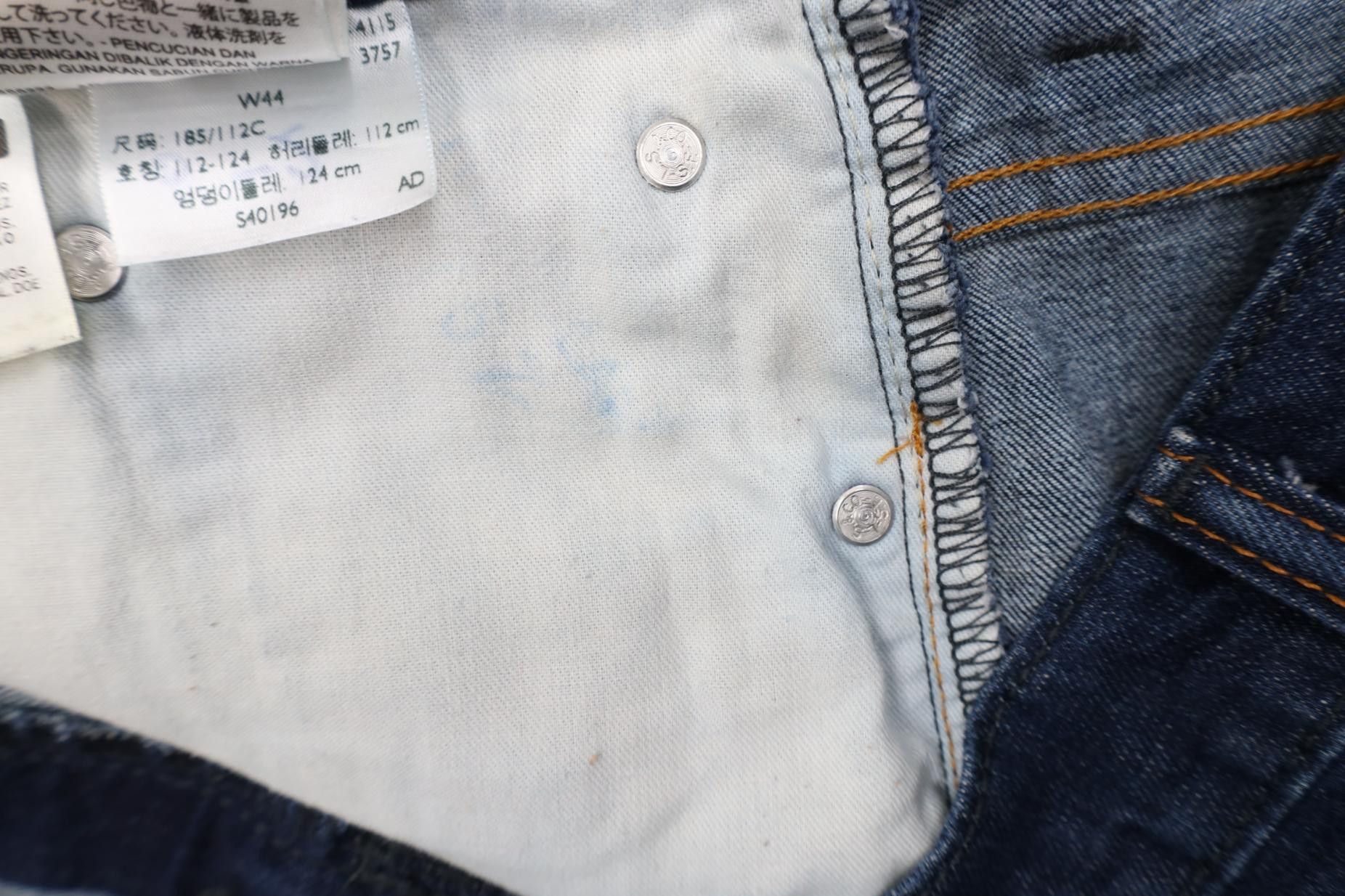Levi's Vintage Y2K Levis 569 Fit Baggy Denim Jean Shorts Jorts Blue Size US 44 / EU 60 - 8 Thumbnail