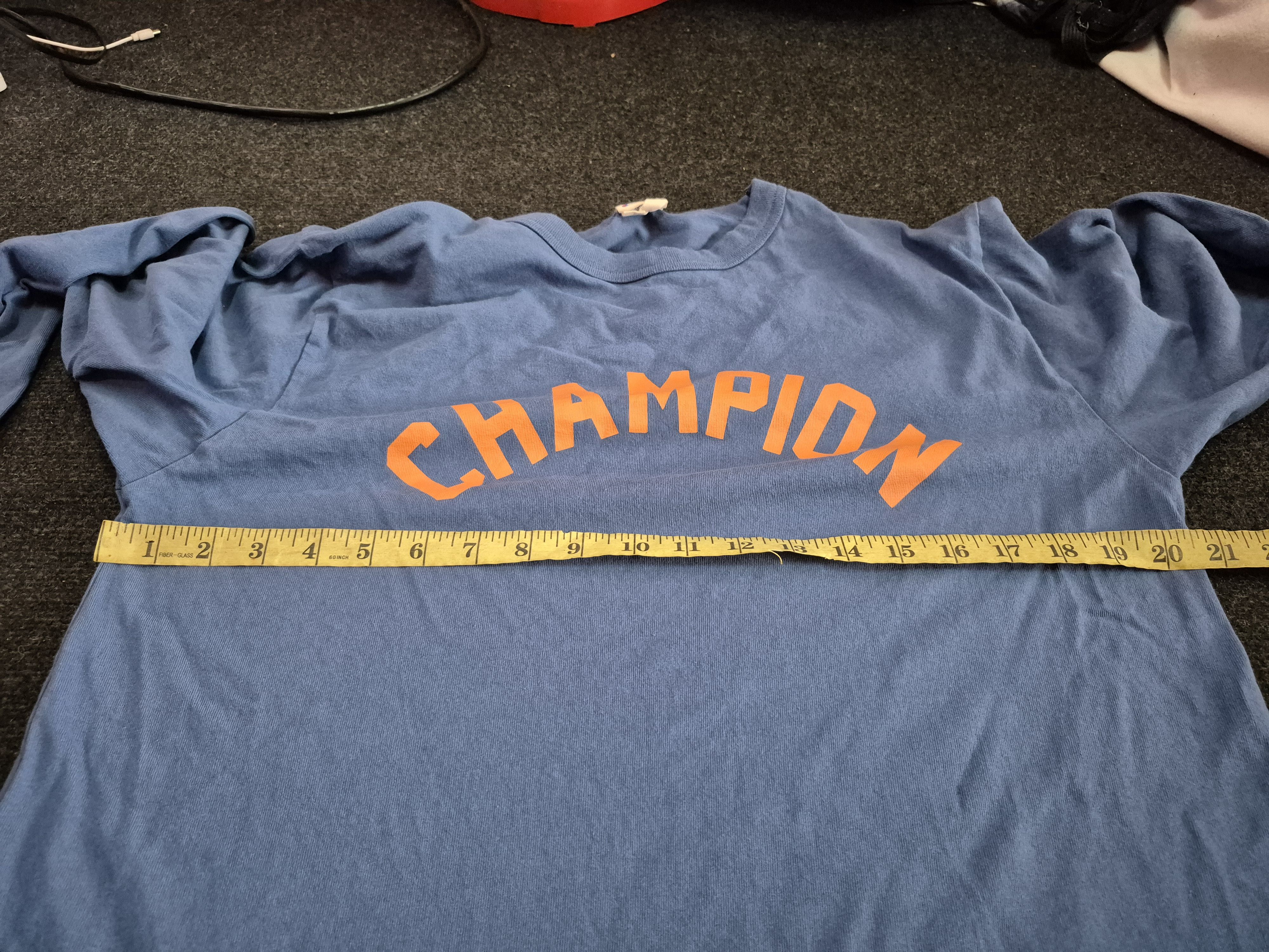 Champion 🔥 Vintage Style Champion Spellout Longsleeves Tee Size US M / EU 48-50 / 2 - 8 Thumbnail