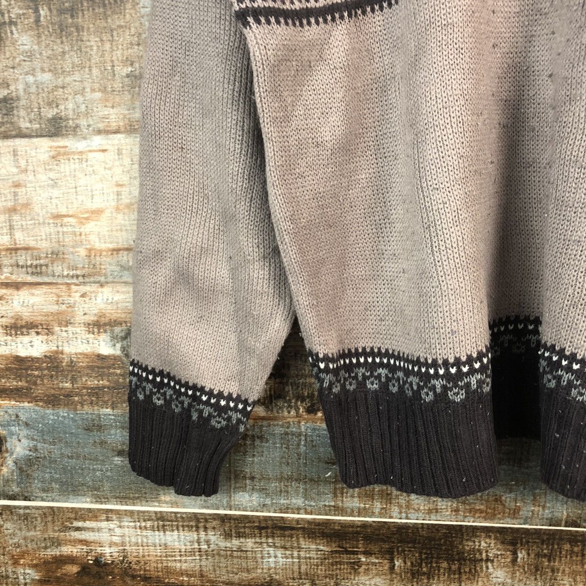 Homespun Knitwear × Japanese Brand Will Pips Brown vintage Knitwear #A2347 Size US L / EU 52-54 / 3 - 7 Thumbnail