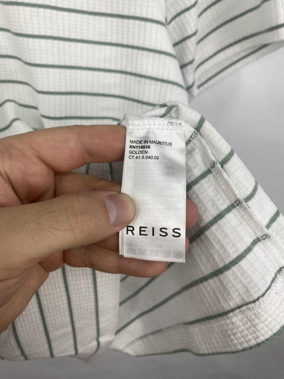 Reiss Reiss Luxury Polo T-Shirt Size US M / EU 48-50 / 2 - 7 Thumbnail
