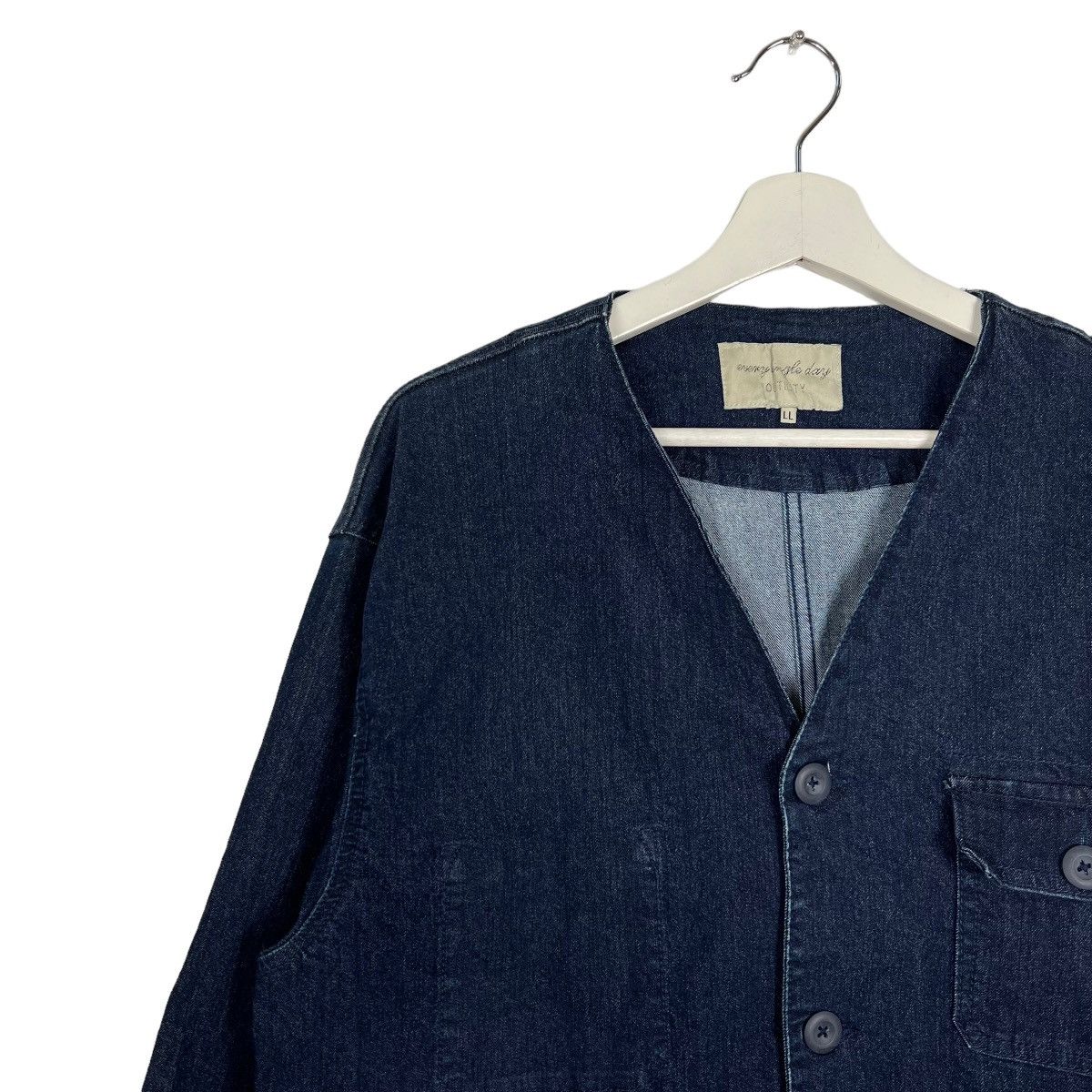 Japanese Brand 🔥 YOUTILITY DENIM WORK CHORE JACKET Size US L / EU 52-54 / 3 - 7 Thumbnail