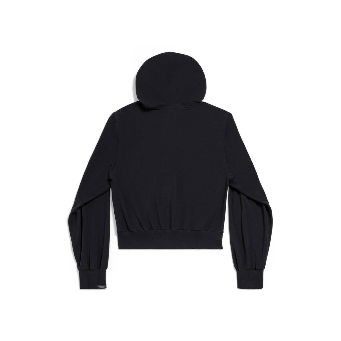 Balenciaga o1mt1gz0125 Zip-Up Hoodie Fitted in Black Size XXL / US 16-18 / IT 52-54 - 6 Thumbnail