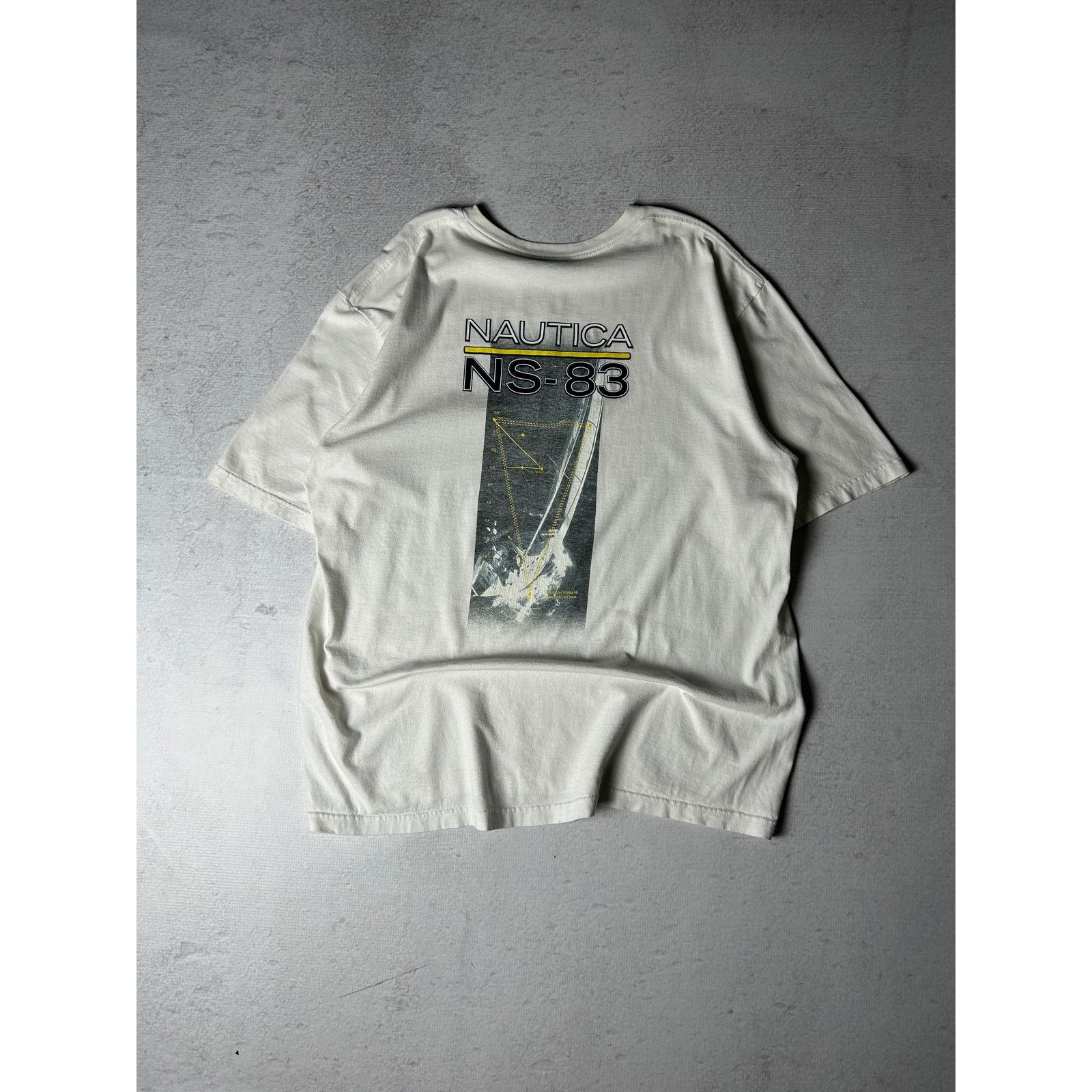 Nautica Vintage Nautica T-Shirt, Menswear , Mens Shirt - Men's XL Size US XL / EU 56 / 4 - 2 Thumbnail