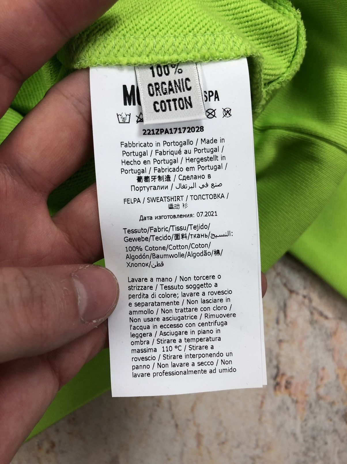 Moschino MOSCHINO couture Milano new acid hoodie RRP 500$ Size US S / EU 44-46 / 1 - 5 Thumbnail