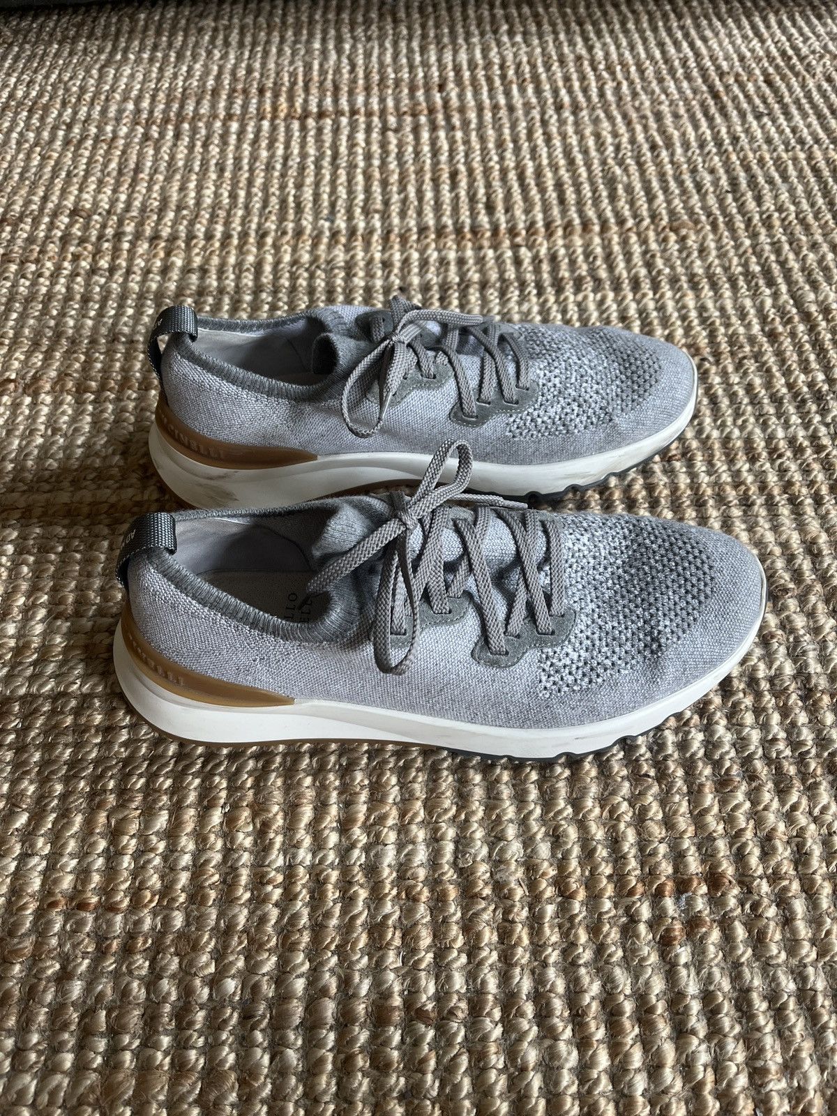 image of Brunello Cucinelli Sneakers in Grey, Men's (Size 11)