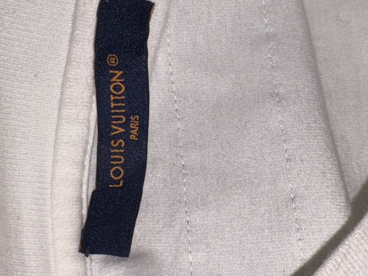 Louis Vuitton Louis vuitton Logo White T shirt Size US XS / EU 42 / 0 - 9 Thumbnail