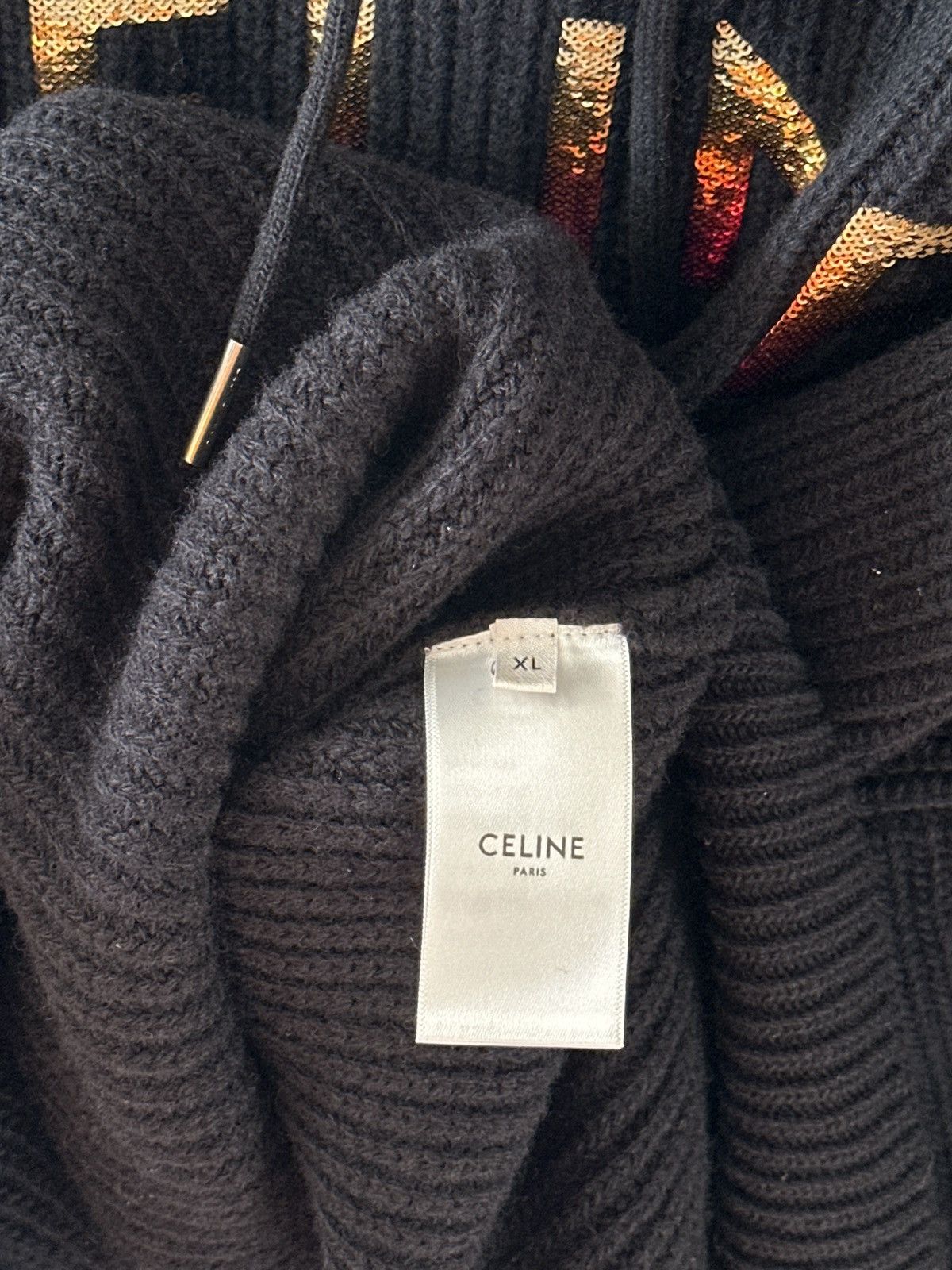 Celine Celine Hoodie size XL Size US XL / EU 56 / 4 - 5 Thumbnail