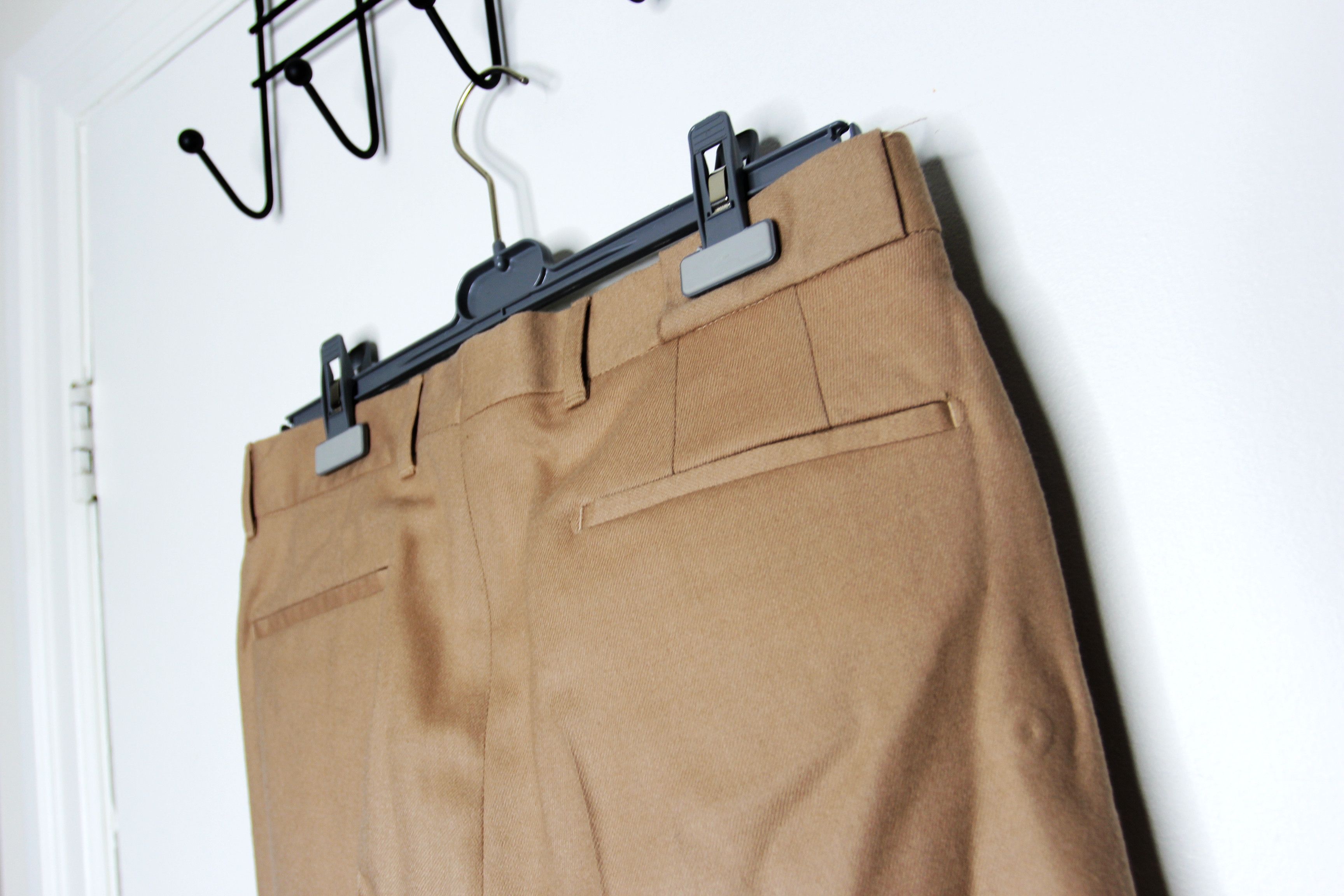 Other BNWT AW25 ECOLE DE PENSEE OLD ROSE BRUSHED WOOL PANTS 42 Size US 36 / EU 52 - 6 Thumbnail