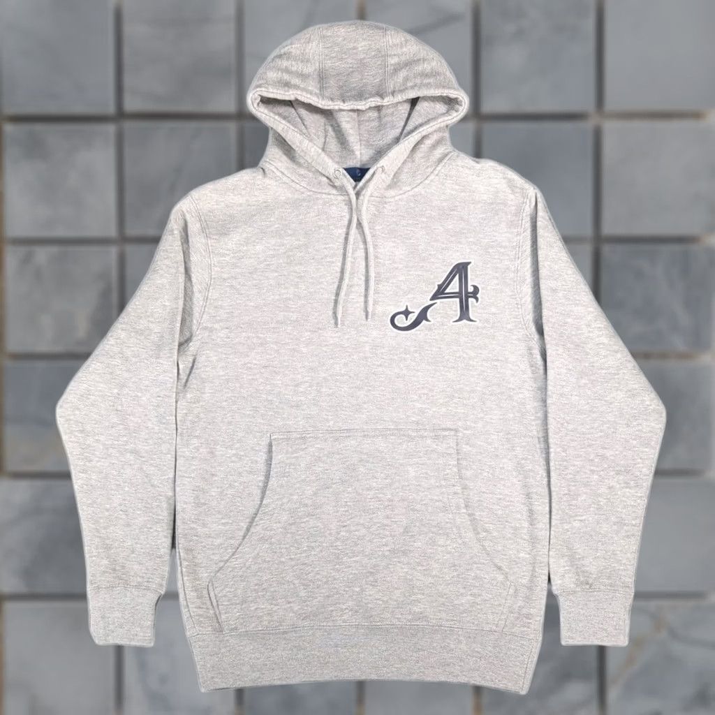 Vintage Extracurricular TechSoft Hoodie Mens S Gray Performance Stretch Golf Four Aces Size US S / EU 44-46 / 1 - 1 Thumbnail