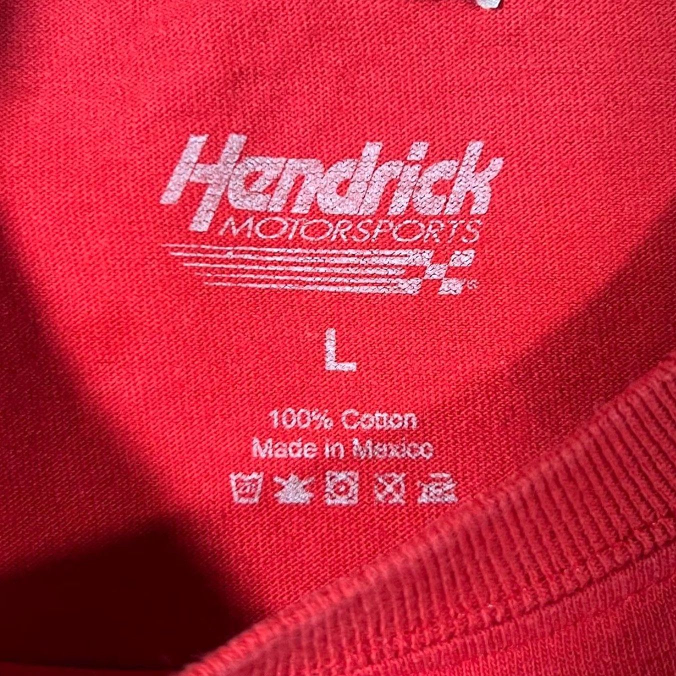 NASCAR Hendrick Motorsports "Domination At Dover" Nascar Racing Graphic Red T-Shirt L Mens Size US L / EU 52-54 / 3 - 3 Thumbnail