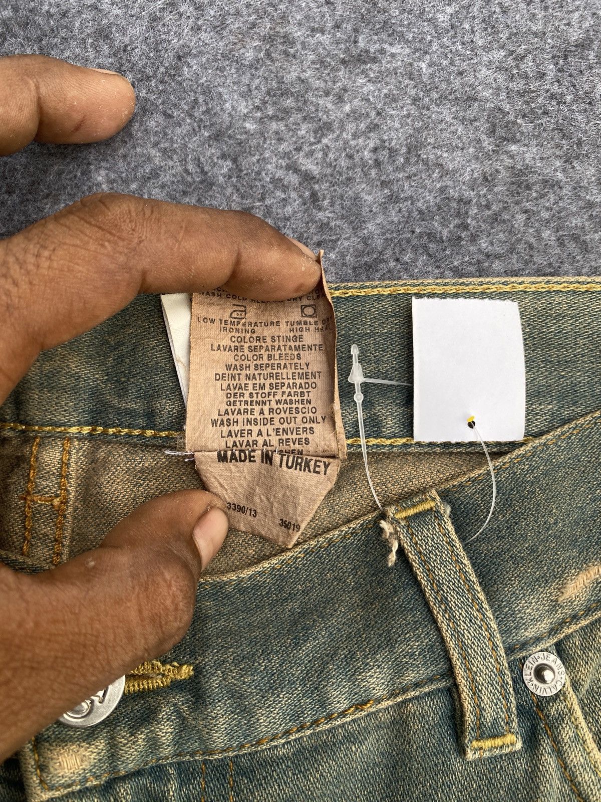 Calvin Klein × If Six Was Nine Vintage calvin Klein straight cut denim Size US 32 / EU 48 - 13 Thumbnail