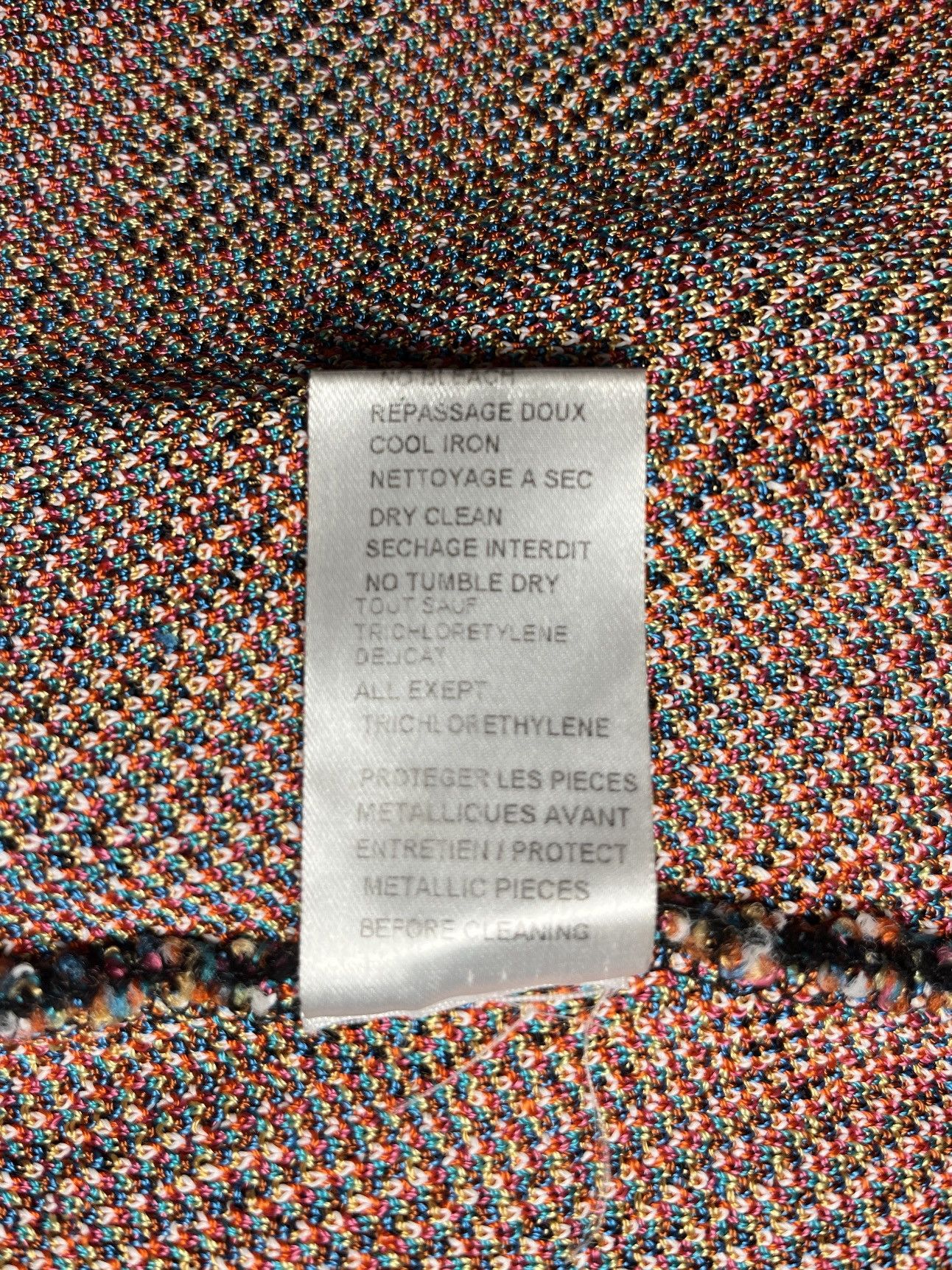 Balmain Balmain multicolour knitted v-neck dress Size XS / US 0-2 / IT 36-38 - 5 Thumbnail