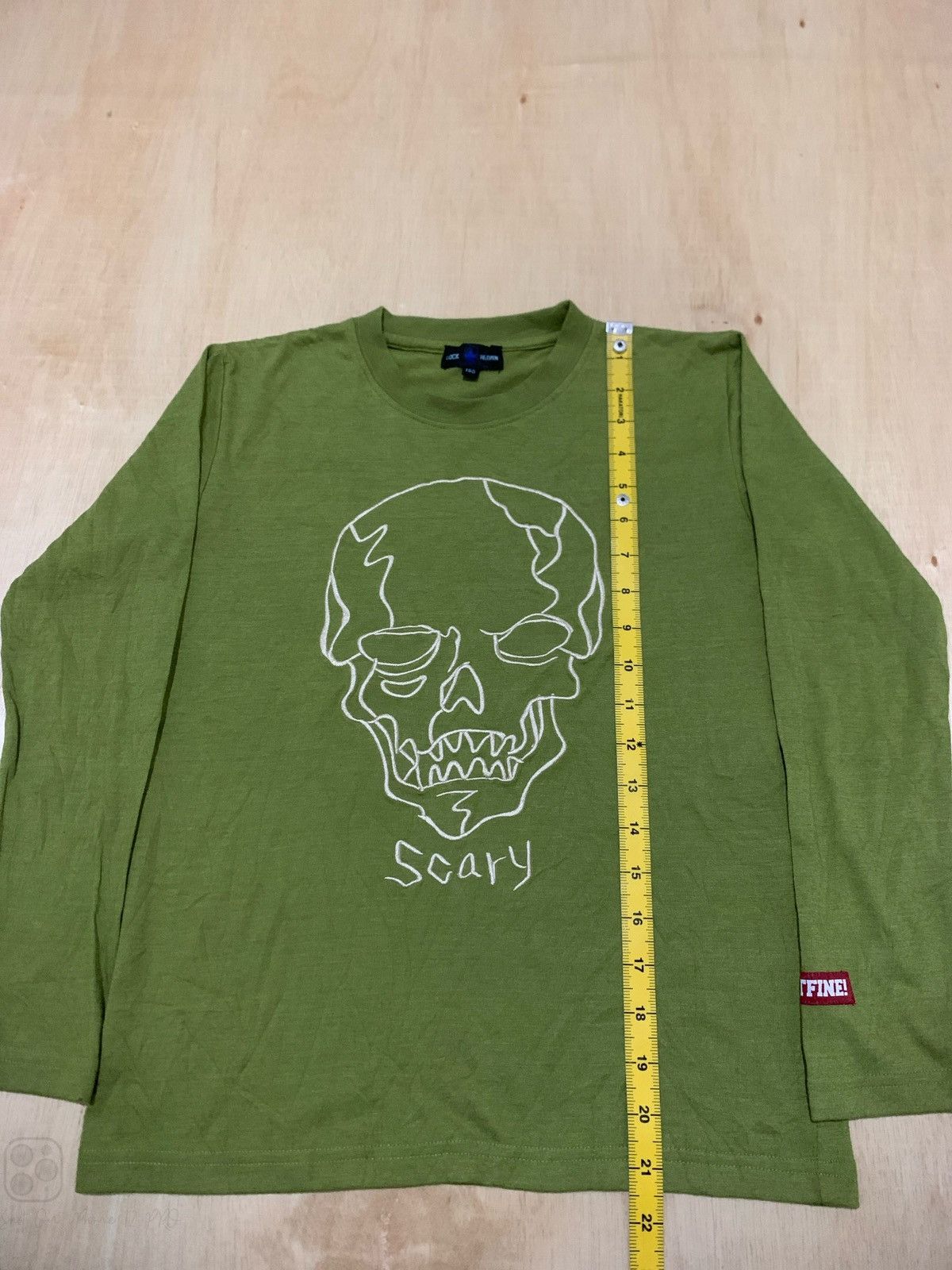 Hysteric Glamour Y2k Lock Heaven Scary Skull Ifsixwasnine Style Longslevee Size US M / EU 48-50 / 2 - 9 Thumbnail