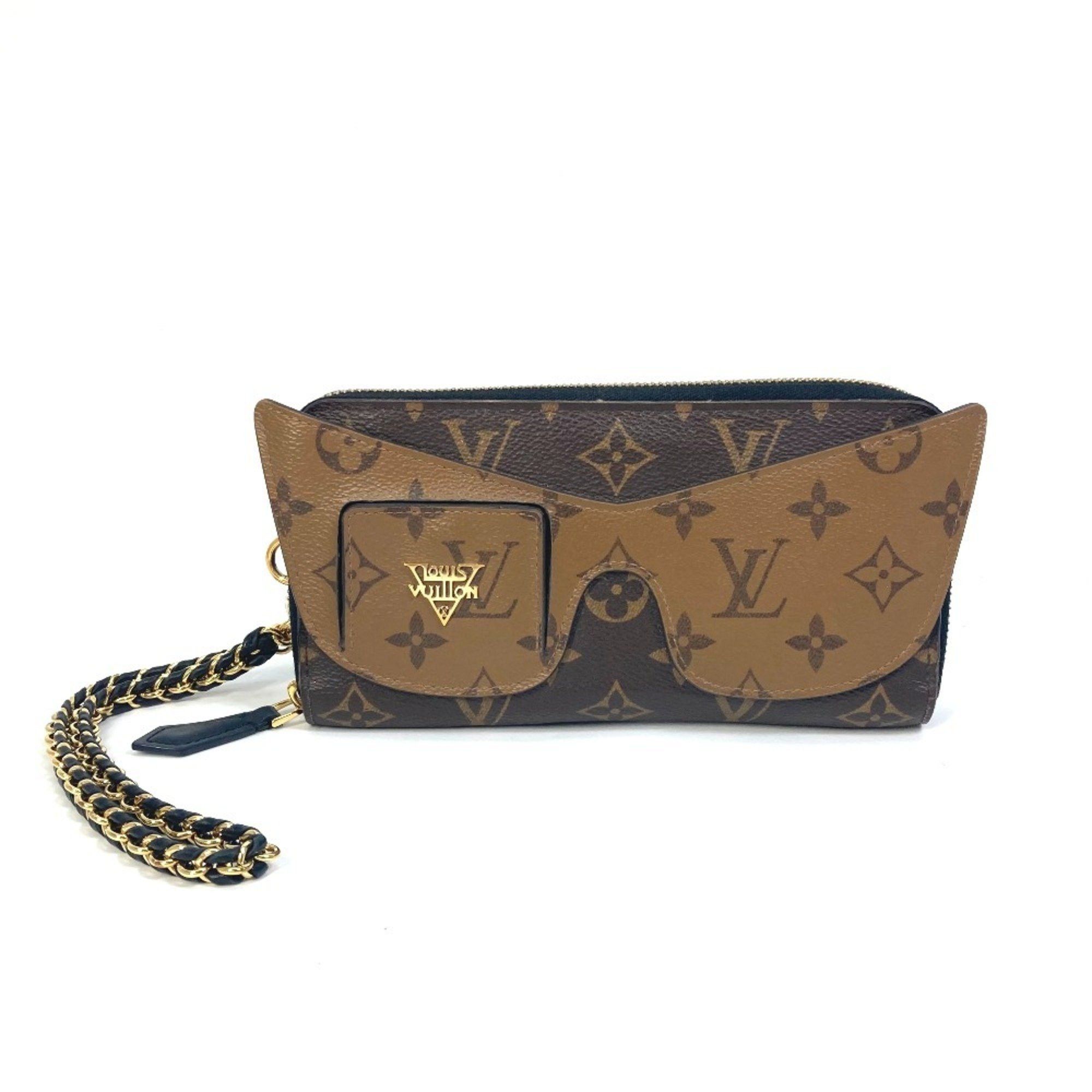 Louis Vuitton LOUIS VUITTON M68796 Monogram Reverse Zippy Wallet Shady Long in Canvas, Brown, Women's Size ONE SIZE - 1 Thumbnail