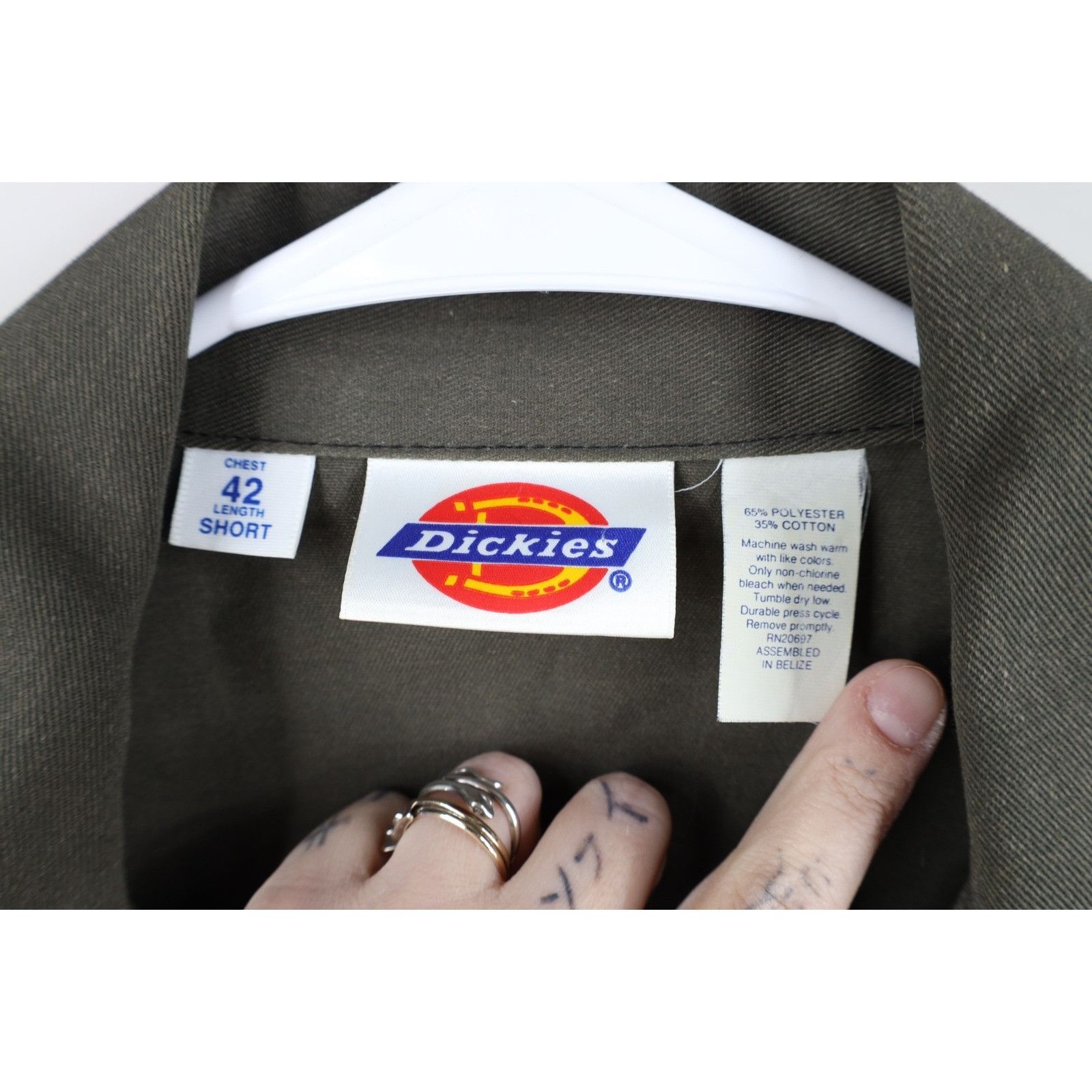 Dickies Deadstock Vintage 60s Dickies Spell Out Mechanic Coveralls Size US XL / EU 56 / 4 - 12 Thumbnail