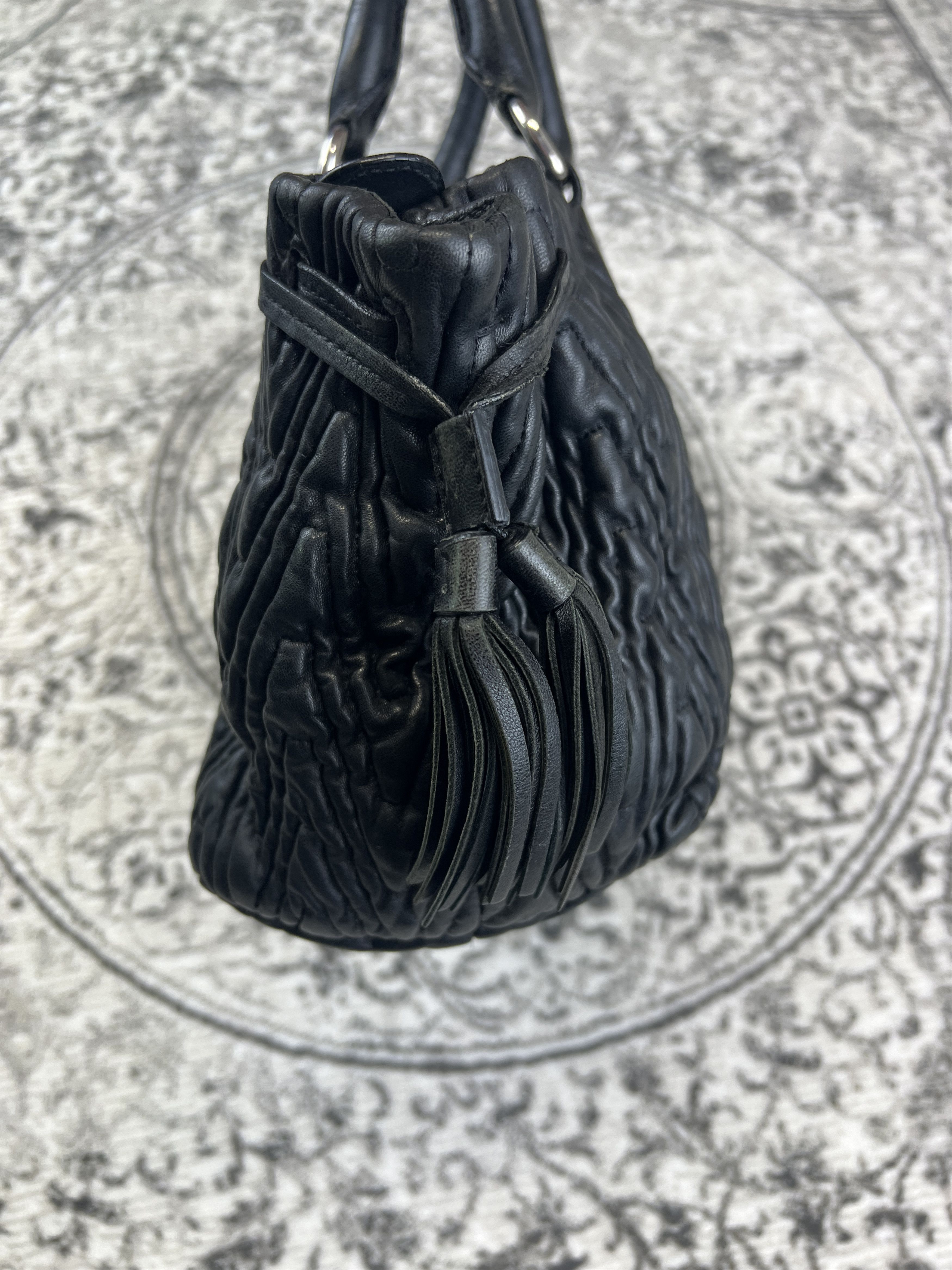 Prada Handbag Prada black leather Size ONE SIZE - 6 Thumbnail