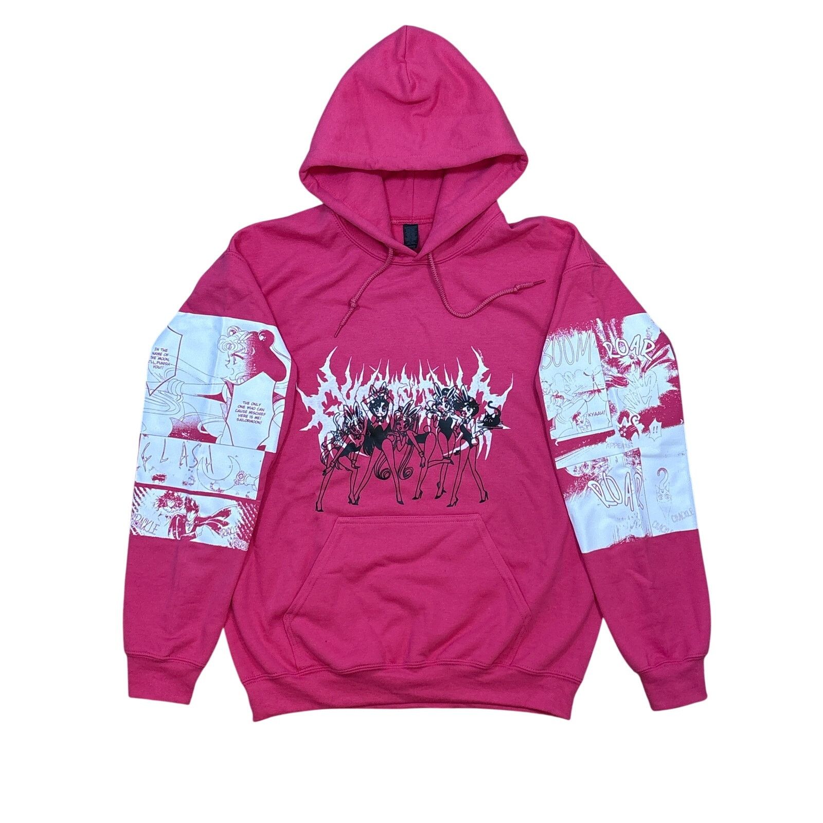 Ghost Supply New Ghost Supply Sailor Moon Manga Deadstock Pink hoodie M Size US M / EU 48-50 / 2 - 1 Thumbnail