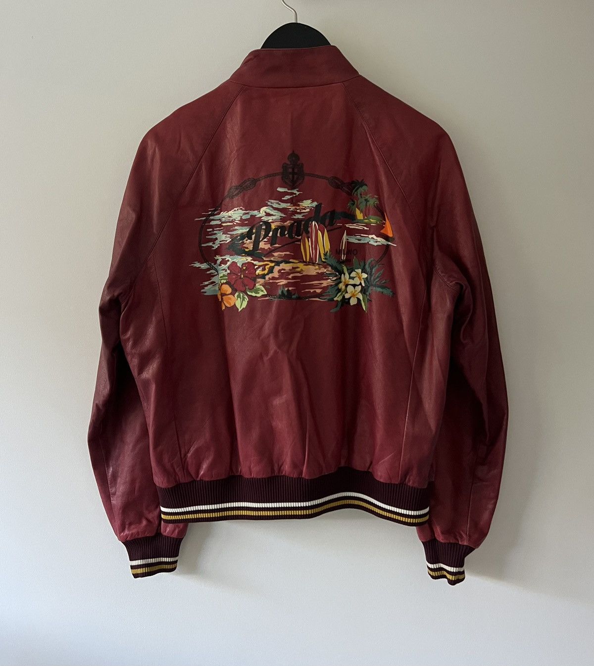 Prada Prada FW17 Leather Jacket Size US M / EU 48-50 / 2 - 3 Thumbnail