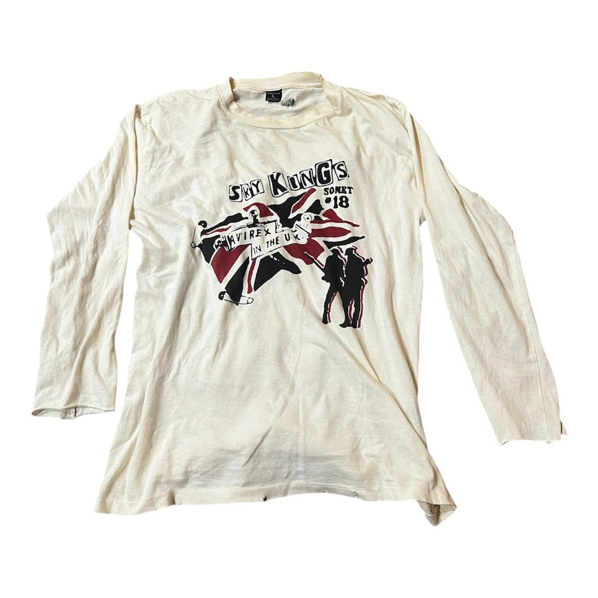 Avirex × Band Tees × Vintage Vintage avirex Size US M / EU 48-50 / 2 - 2 Thumbnail