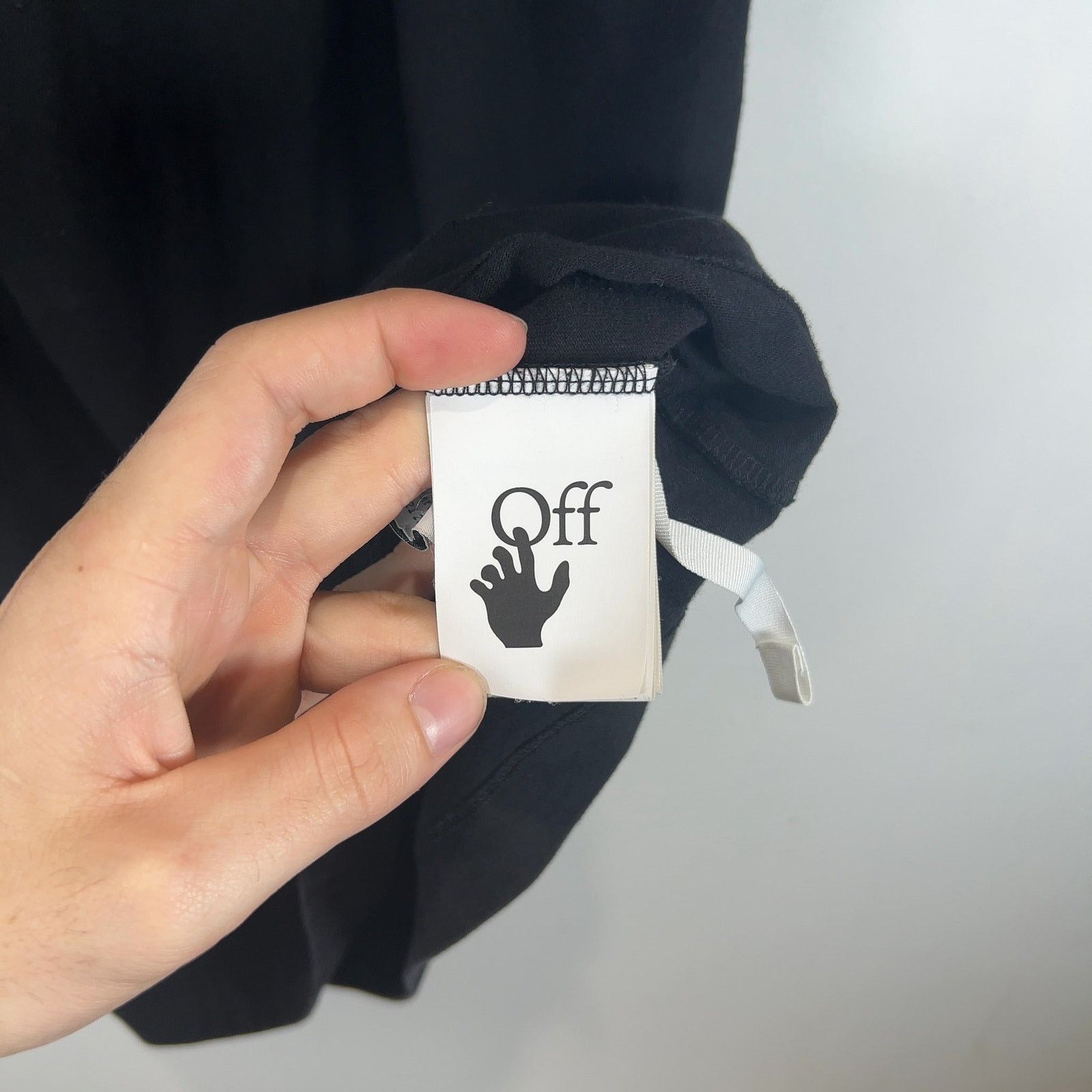 Off-White Off-White Thunder Graphic Logo T-Shirt Size US L / EU 52-54 / 3 - 9 Thumbnail