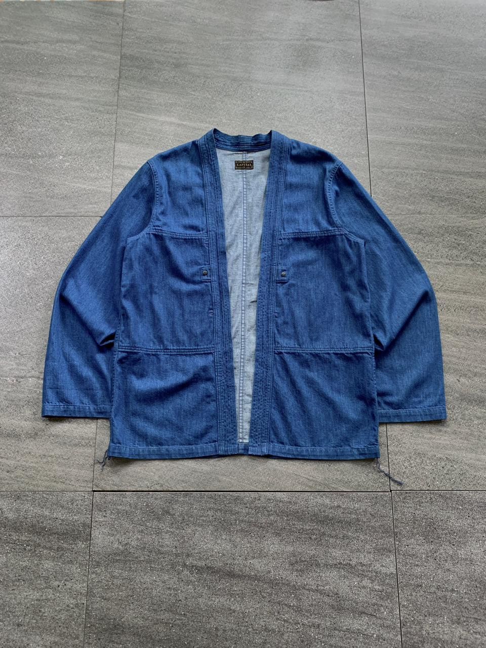 Kapital Kountry FREE TAX! 8OZ Light Denim Kakashi Jacket Size US M / EU 48-50 / 2 - 1 Thumbnail